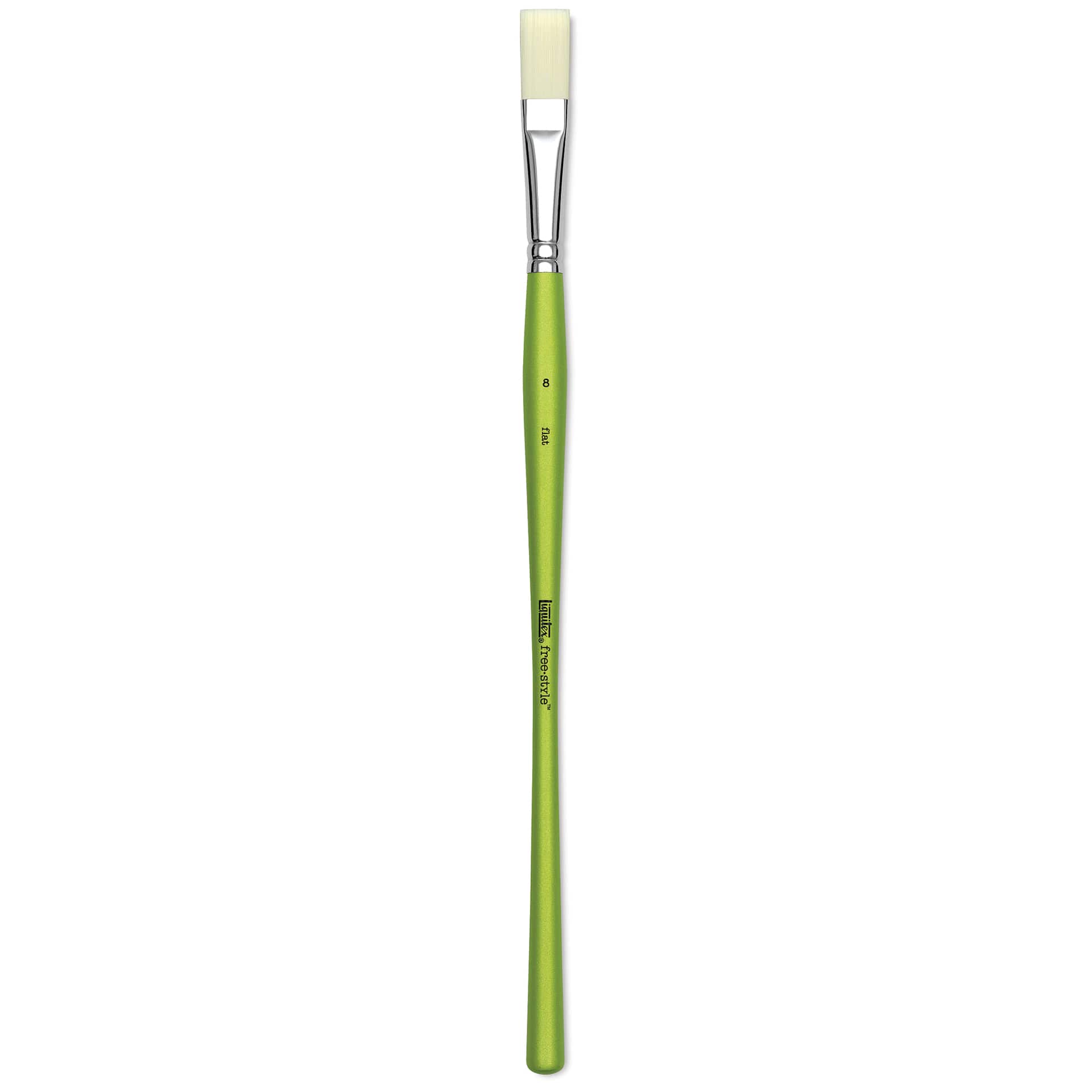 Liquitex Freestyle Brush - Flat, Long Handle, Size 8