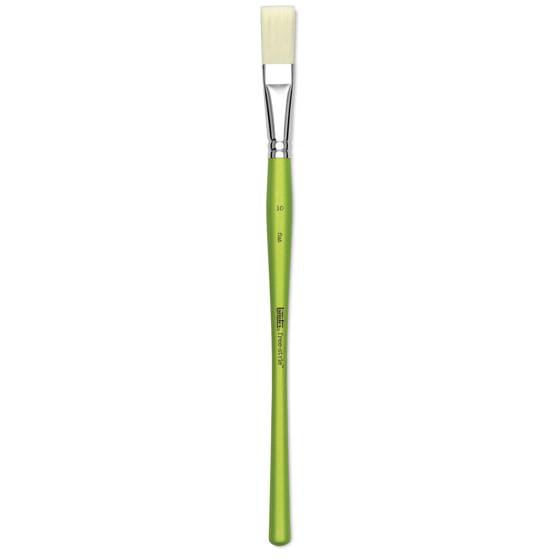 Liquitex Freestyle Brush - Flat, Long Handle, Size 10