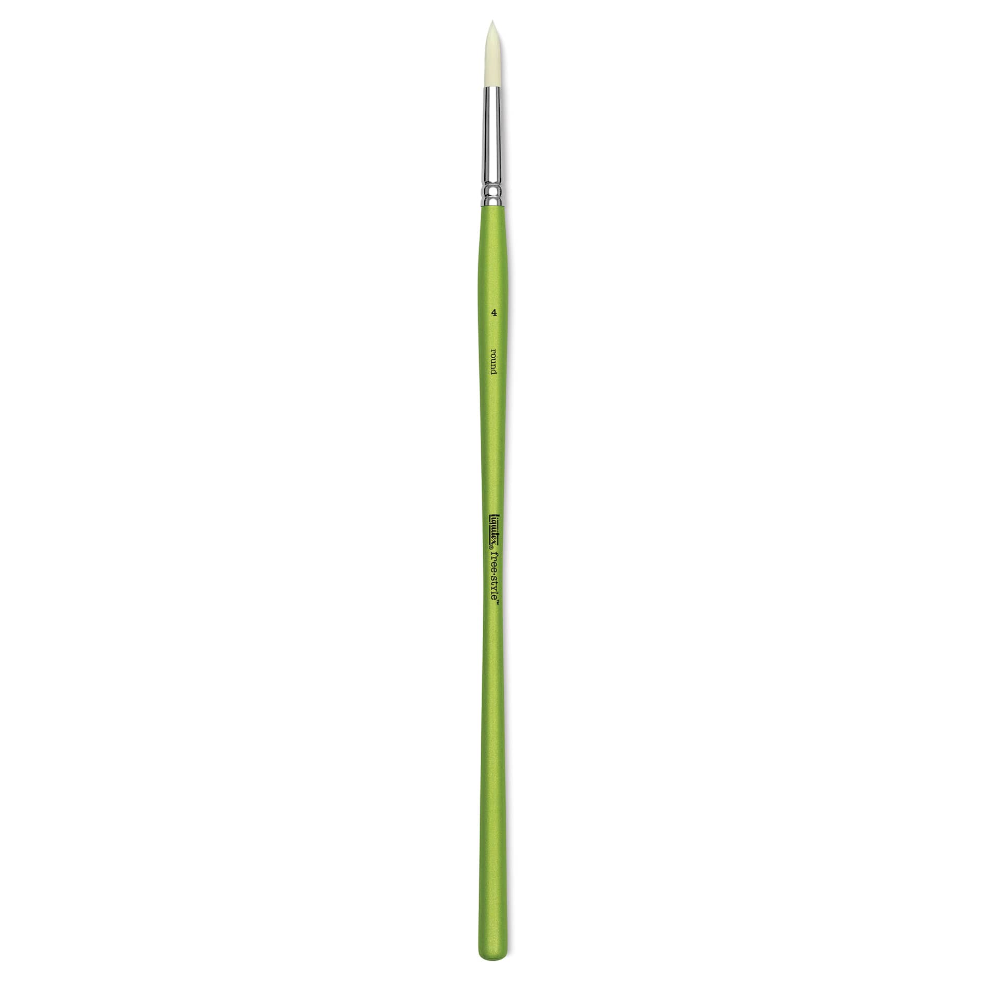 Liquitex Freestyle Brush - Round, Long Handle, Size 4
