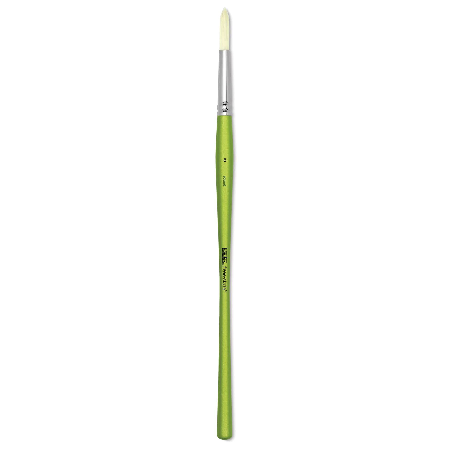 Liquitex Freestyle Brush - Round, Long Handle, Size 8
