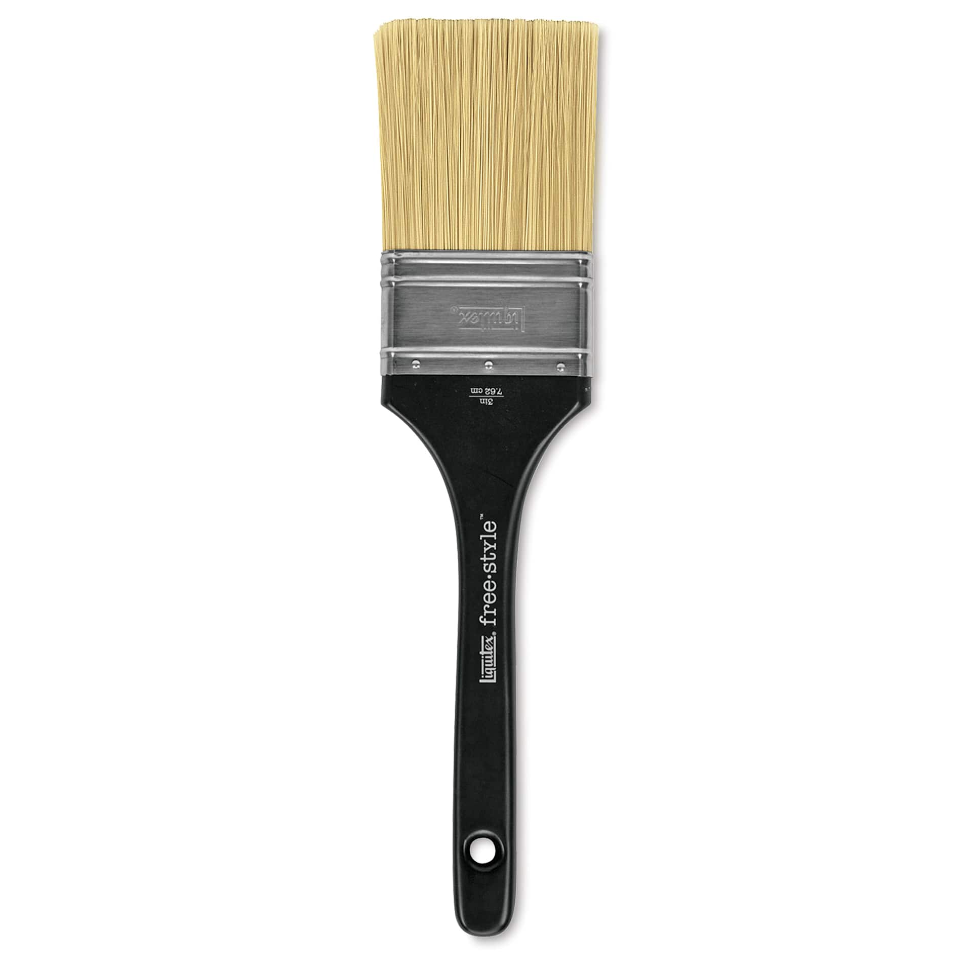 Liquitex Freestyle Brush - Universal Flat, Short Handle, Size 3