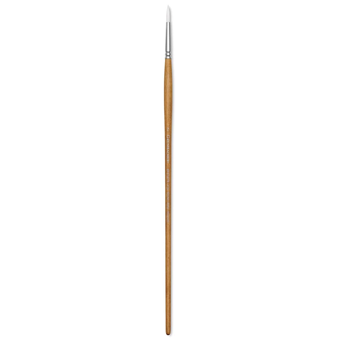 Grumbacher Bristlette Brush - Round, Long Handle, Size 2