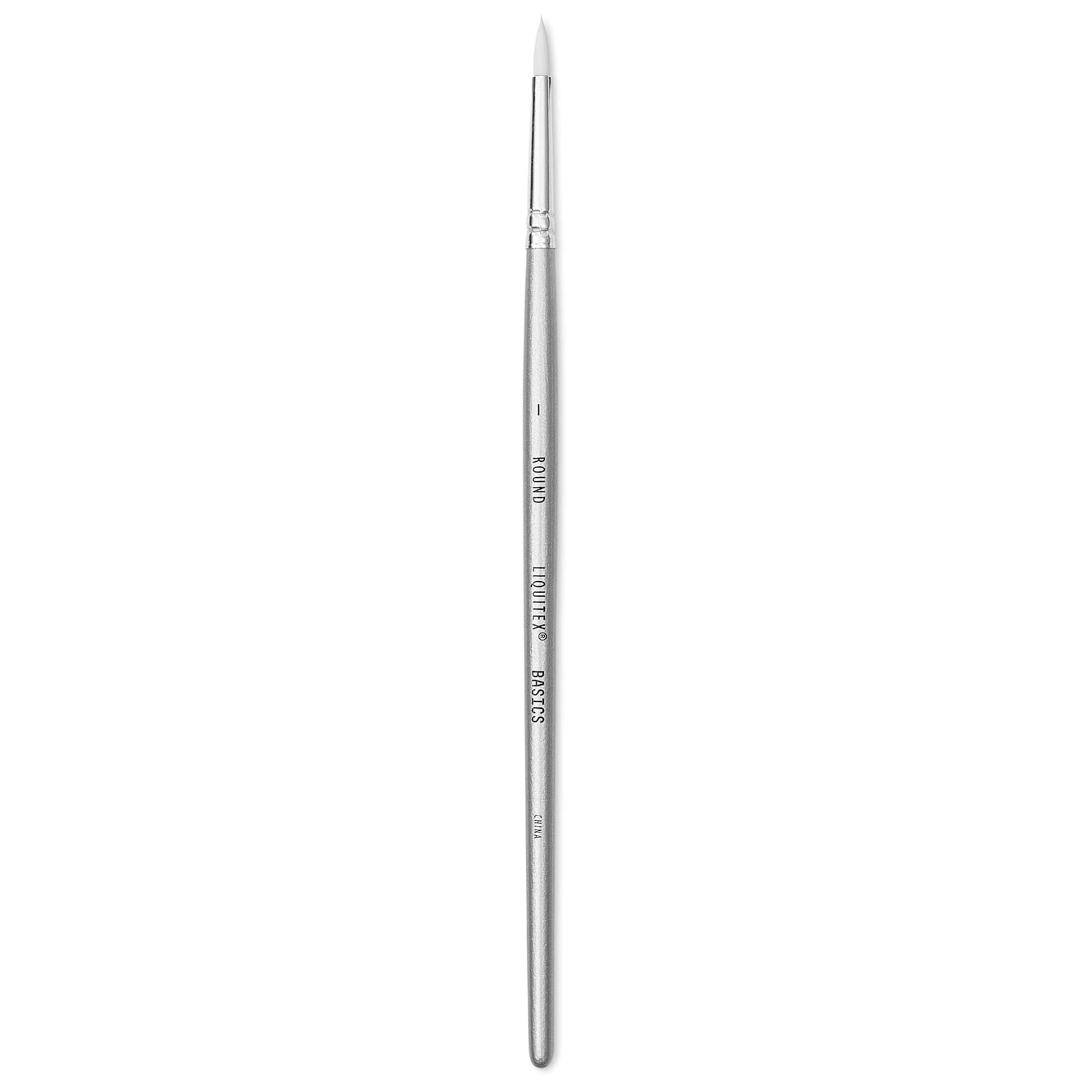 Liquitex Basics Synthetic Brush - Round, Long Handle, Size 1