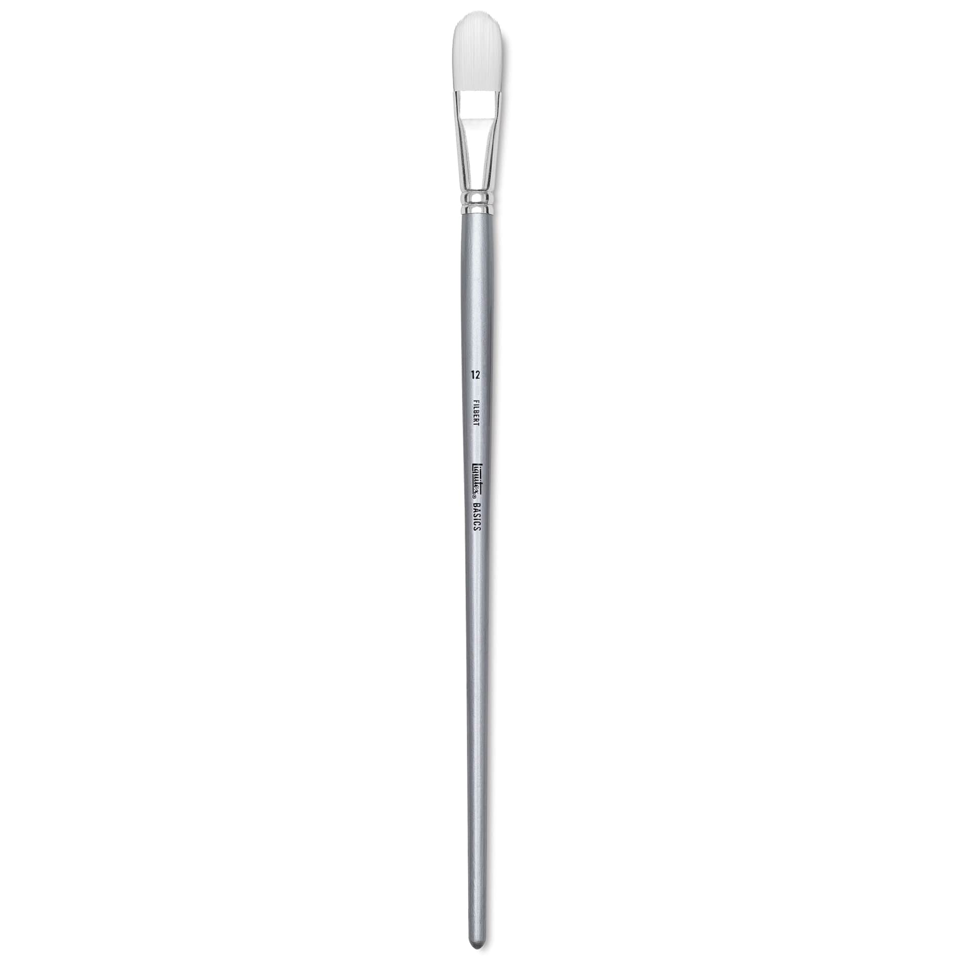 Liquitex Basics Synthetic Brush - Filbert, Long Handle, Size 12