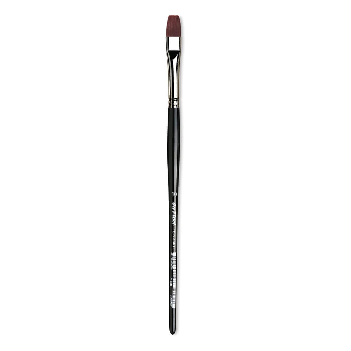 Da Vinci Top Acryl Synthetic Brush - Bright, Short Handle, Size 10