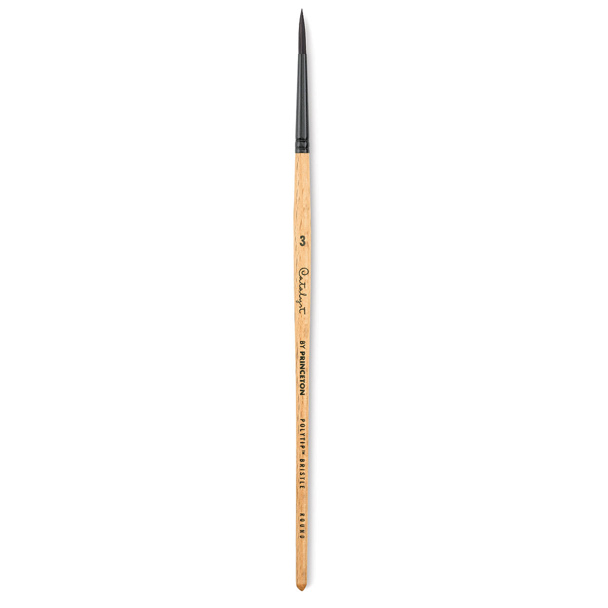 Princeton Catalyst Polytip Brush - Round, Size 3, Short Handle