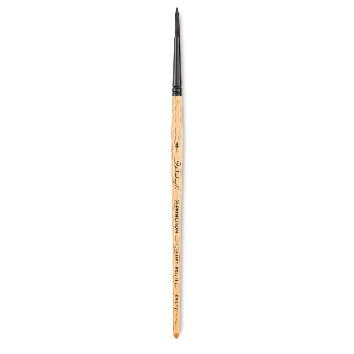 Princeton Catalyst Polytip Brush - Round, Size 4, Short Handle