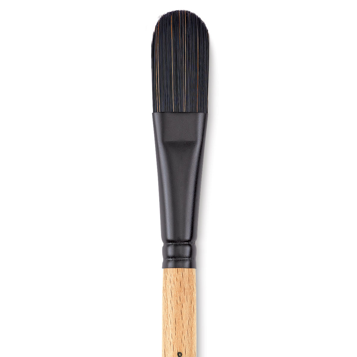Princeton Catalyst Polytip Brush - Filbert, Size 8, Short Handle close up