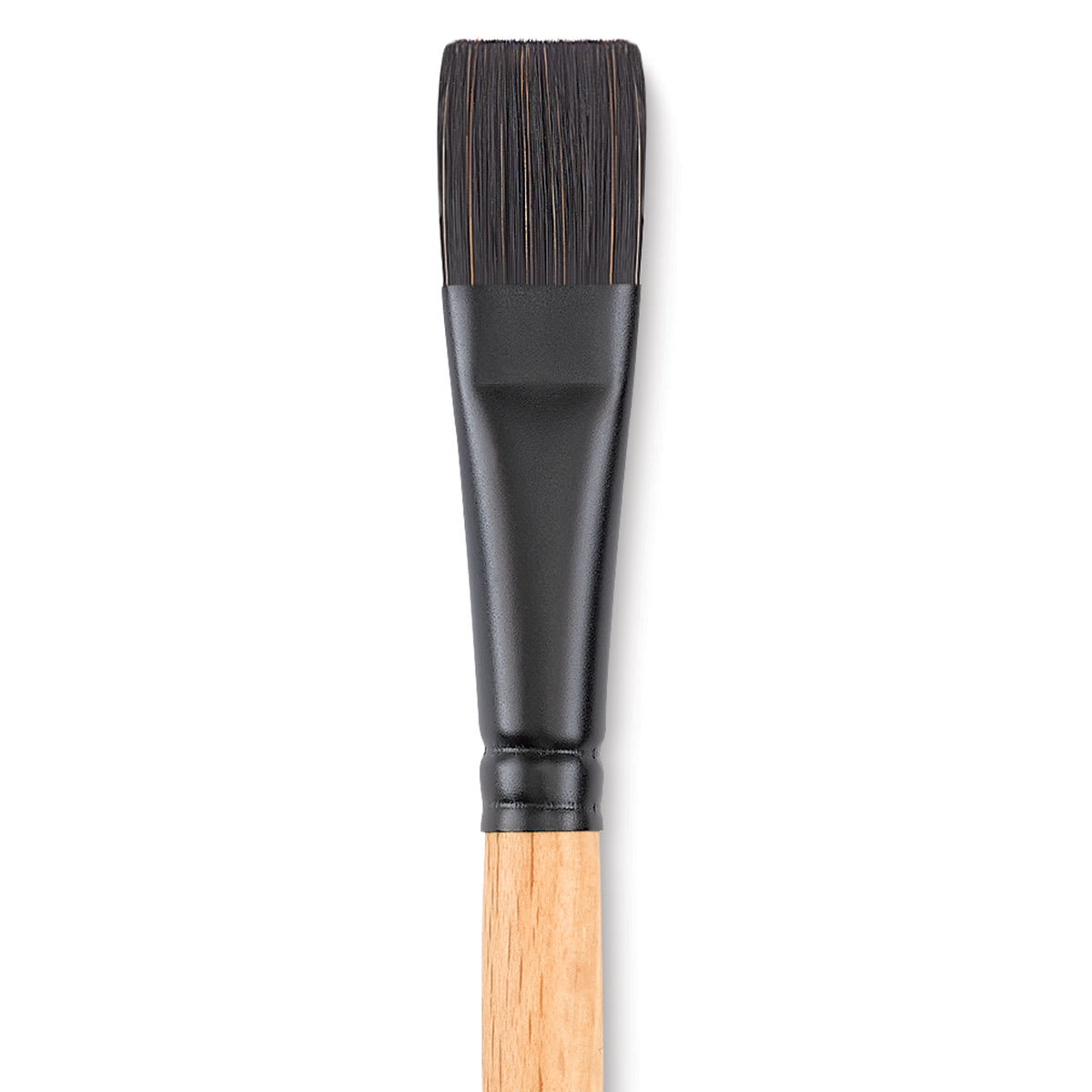 Princeton Catalyst Polytip Brush - Bright, Size 8, Short Handle close up