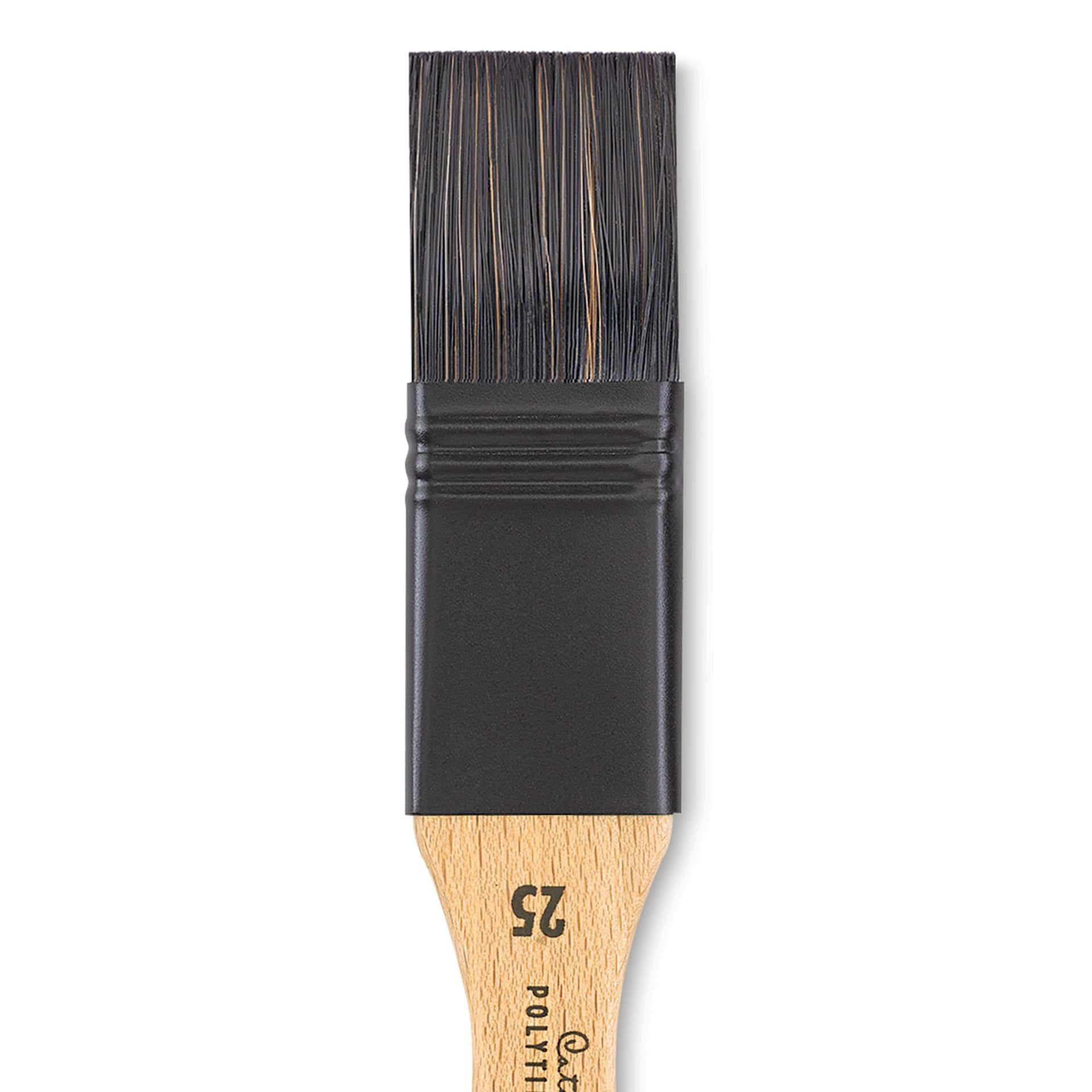 Princeton Catalyst Polytip Brush - Mottler, Size 25, Short Handle, close-up