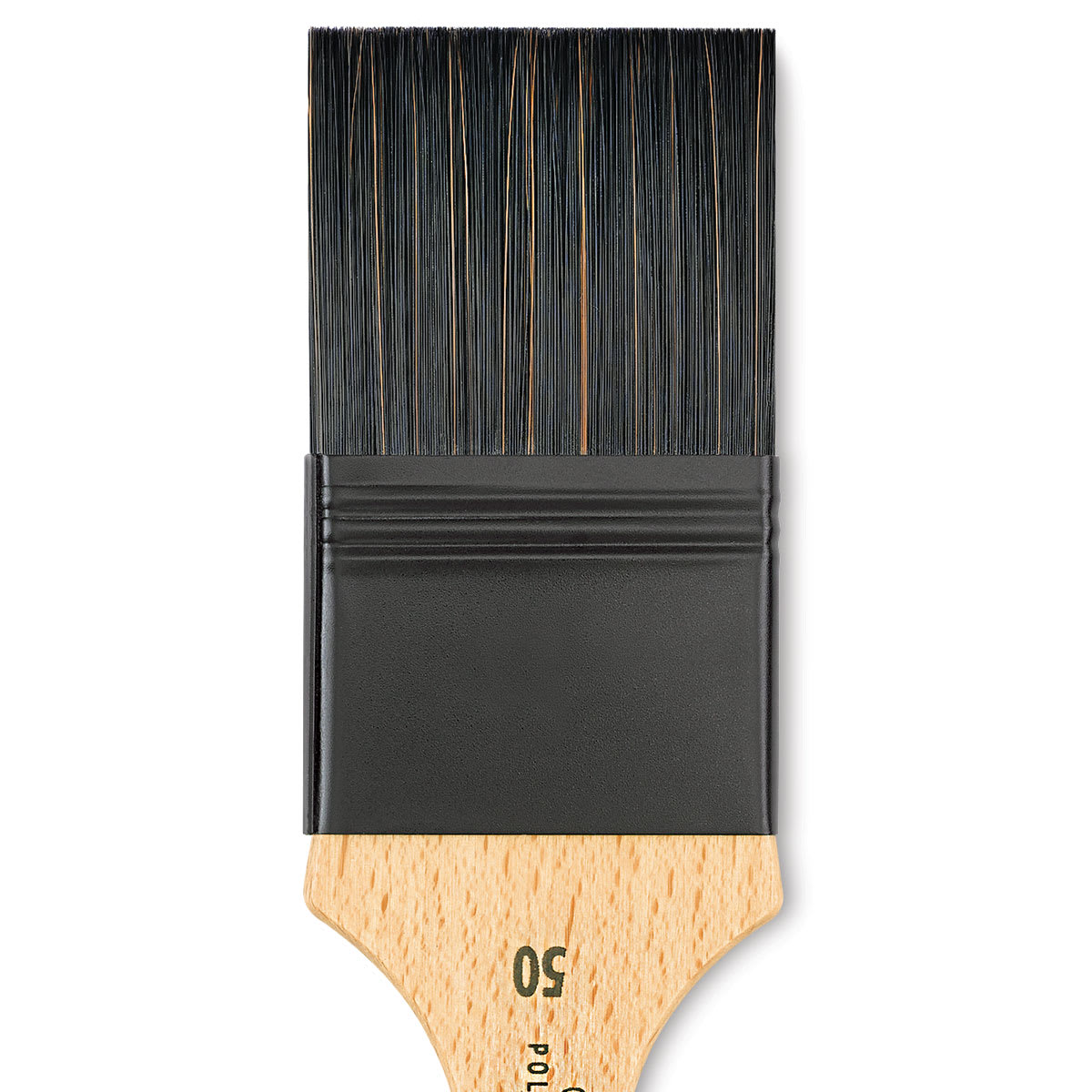 Princeton Catalyst Polytip Brush - Mottler, Size 50, Short Handle close up
