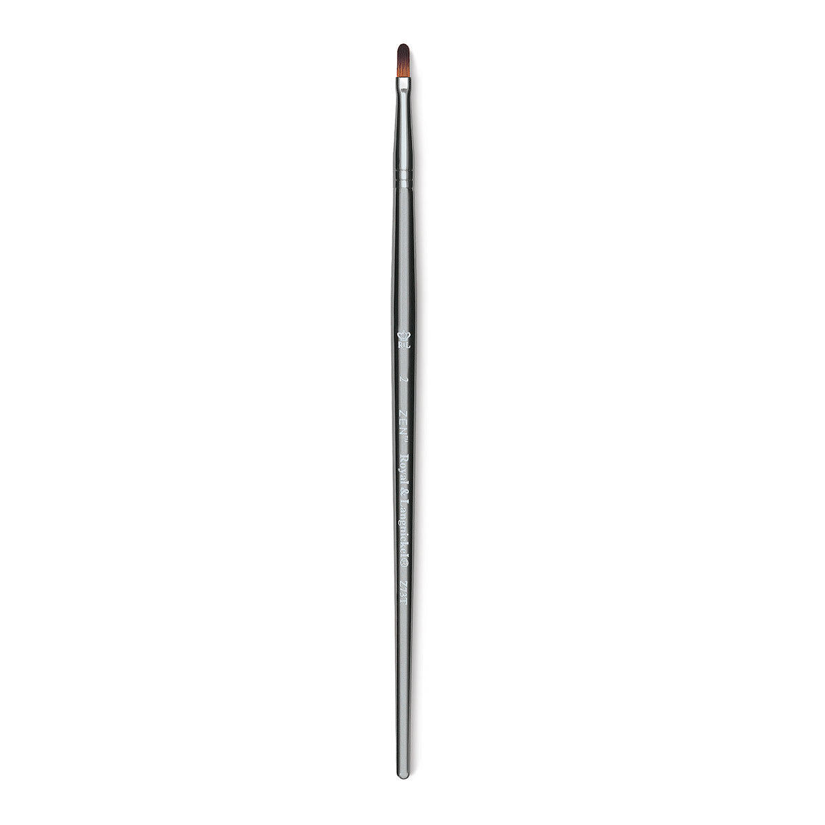 Royal & Langnickel Zen Brush - Filbert, Size 2, Short Handle