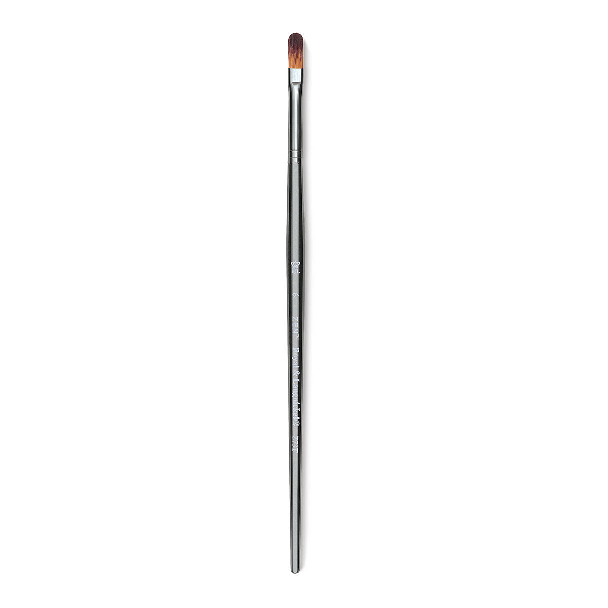 Royal & Langnickel Zen Brush - Filbert, Size 6, Short Handle