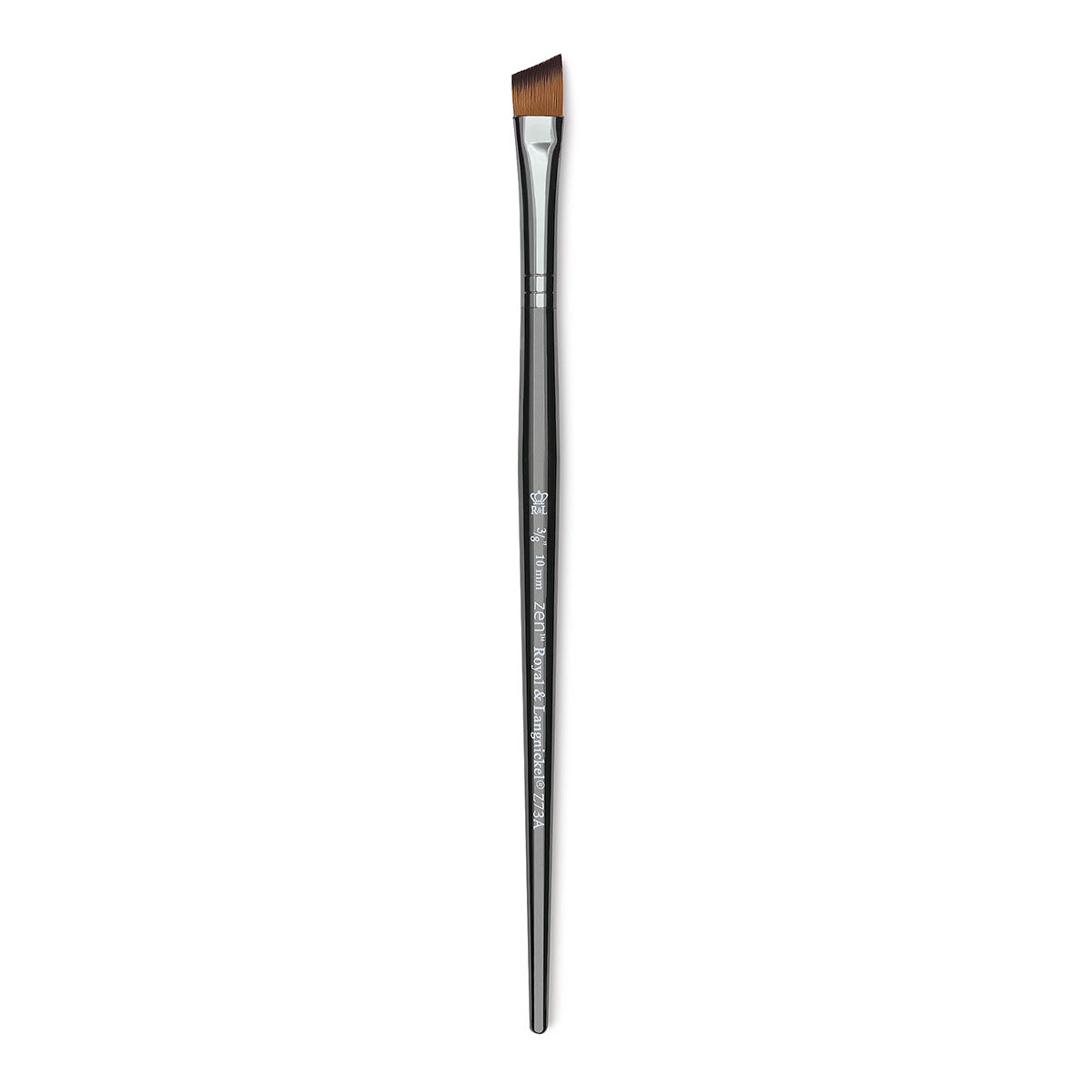 Royal & Langnickel Zen Brush - Angle Shader, Size 3/8", Short Handle