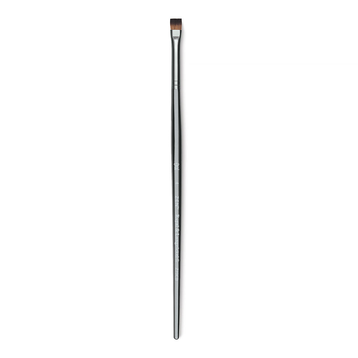 Royal & Langnickel Zen Brush - Chisel Blender, Size 4, Short Handle