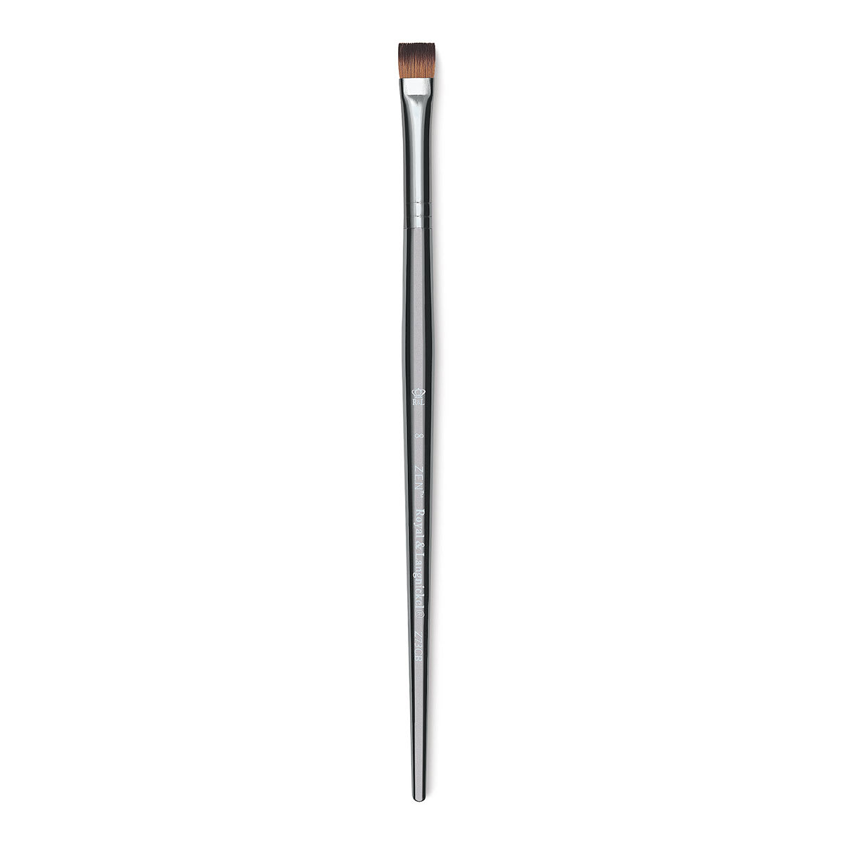 Royal & Langnickel Zen Brush - Chisel Blender, Size 8, Short Handle