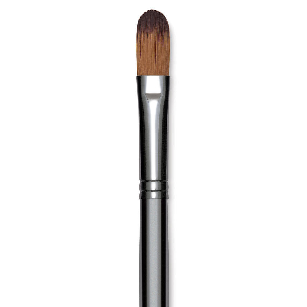 Royal & Langnickel Zen Brush - Filbert, Size 6, Long Handle close up
