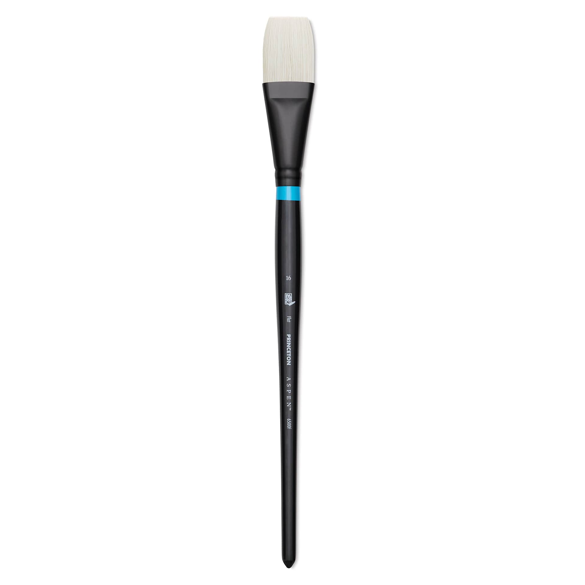 Princeton Series 6500 Aspen Synthetic Brush - Size 16, Flat, Long Handle