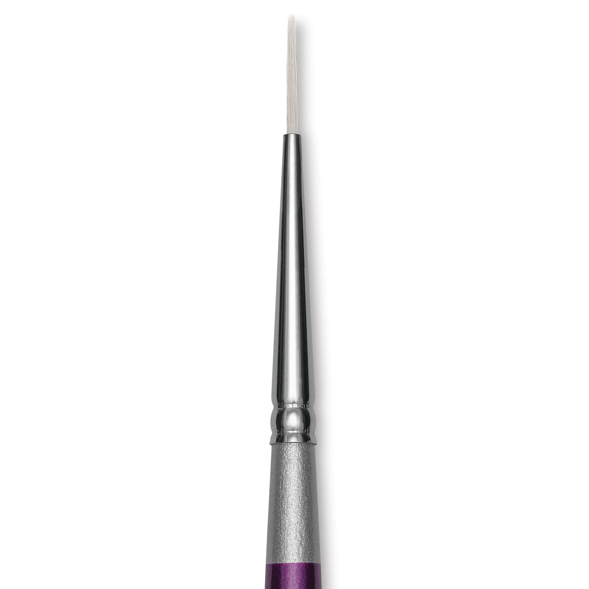 Silver Brush Silver Silk 88 Synthetic Brush - Short Handle, Monogram Liner, Size 20/0, close-up