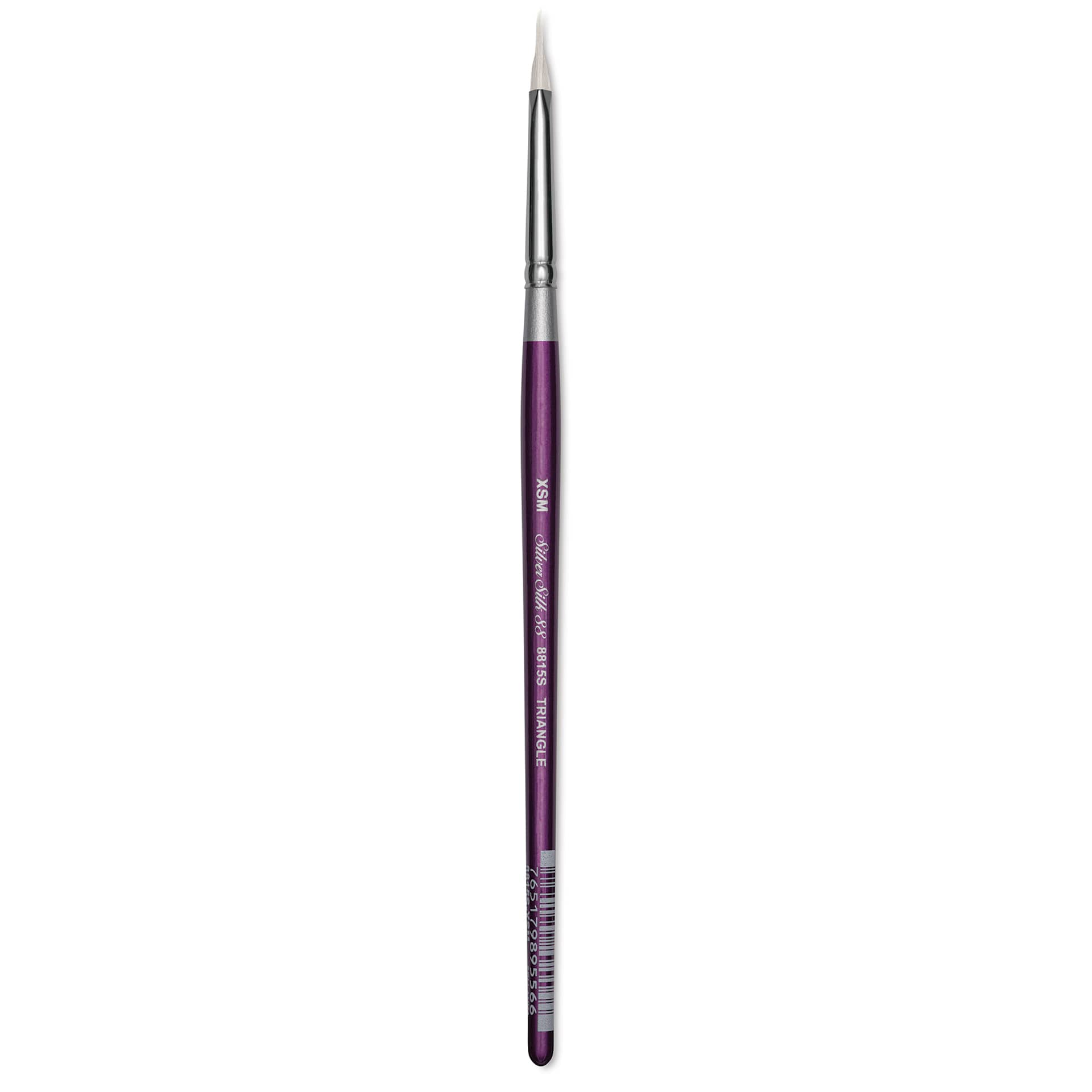 Silver Brush Silver Silk 88 Synthetic Brush - Short Handle, Triangle, Extra Small