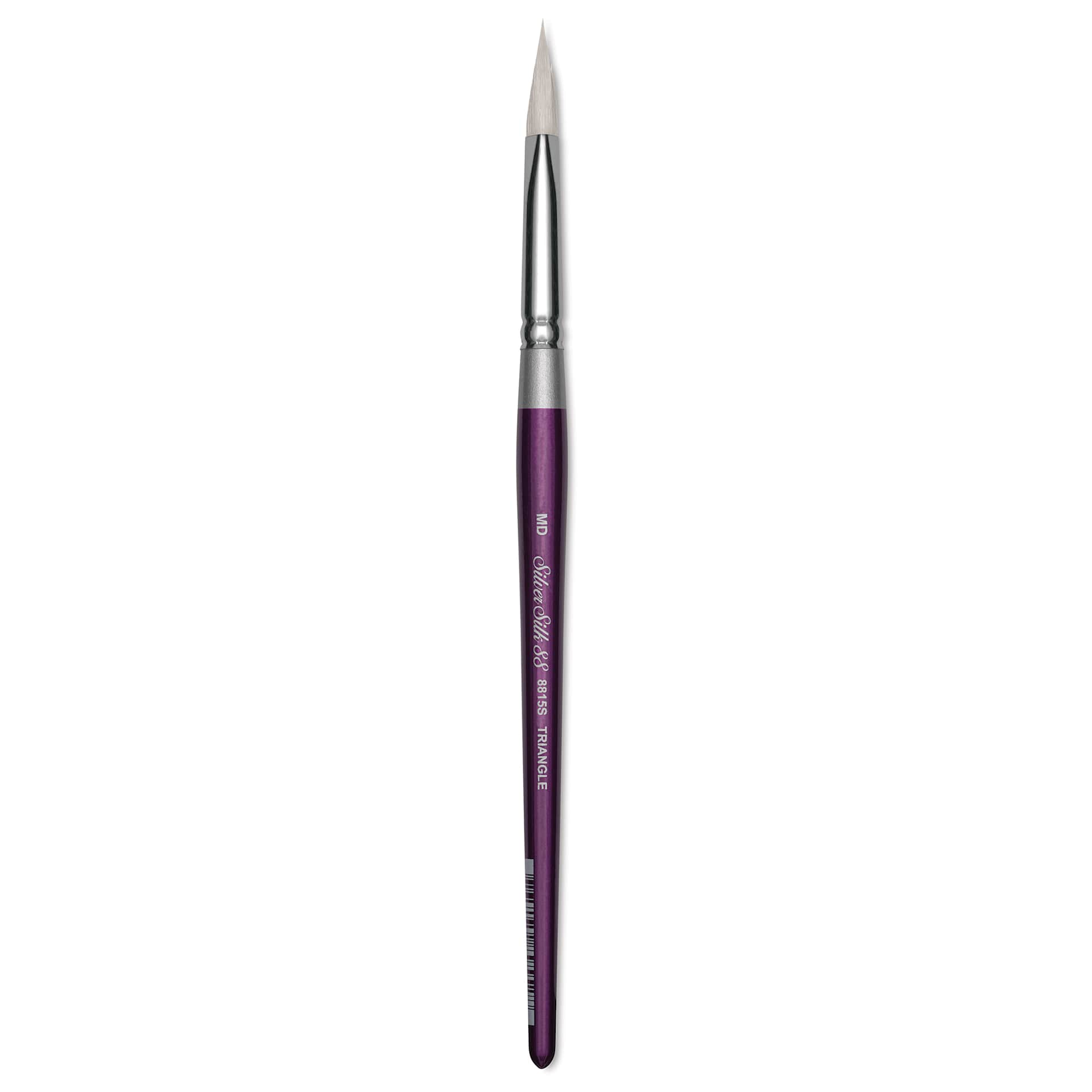 Silver Brush Silver Silk 88 Synthetic Brush - Short Handle, Triangle, Medium