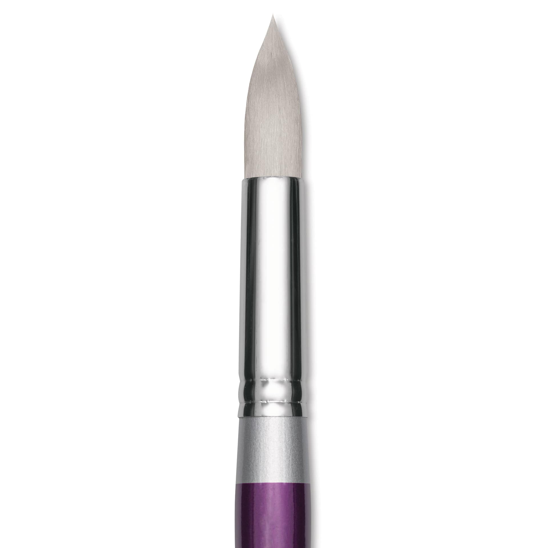Silver Brush Silver Silk 88 Synthetic Brush - Short Handle, Jumbo Round, Size 26, close-up