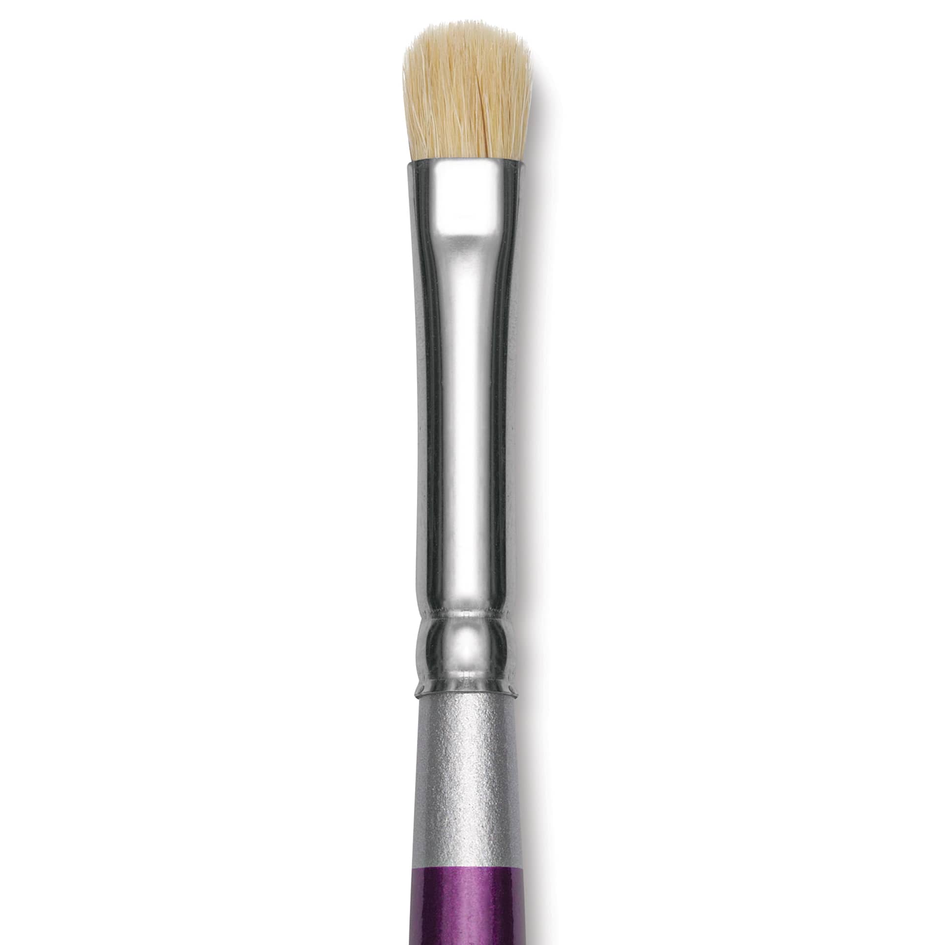 Silver Brush Silver Silk 88 White Goat Hair Brush - Short Handle, Mini Mop, 1/4", close-up
