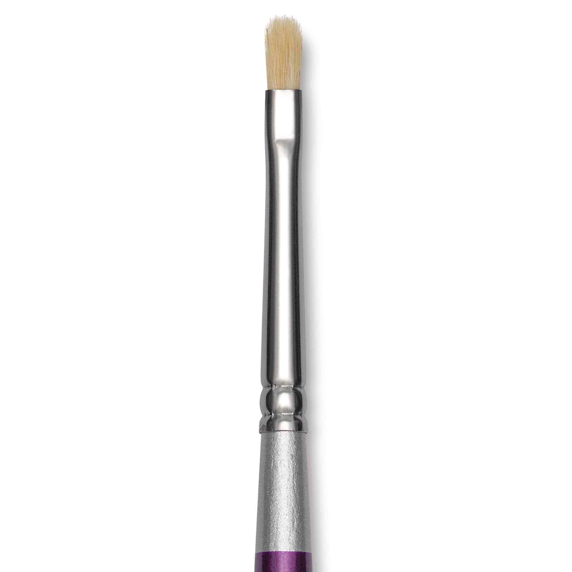 Silver Brush Silver Silk 88 White Goat Hair Mop - Short Handle, Mini Mop, 1/8", close-up