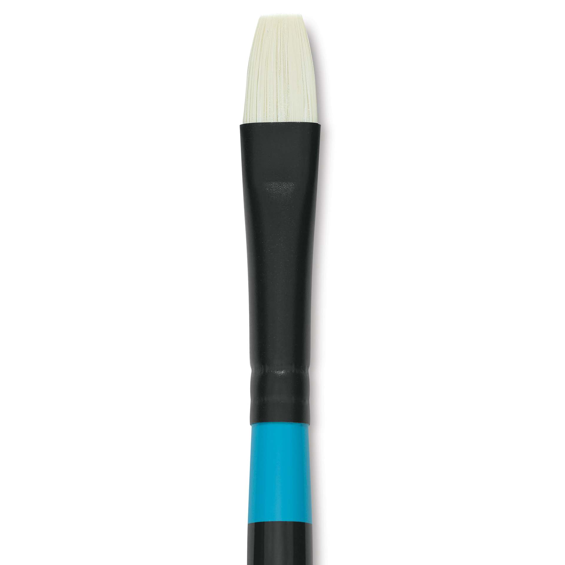 Princeton Aspen Synthetic Brush - Short Handle, Bright, Size 4, close-up
