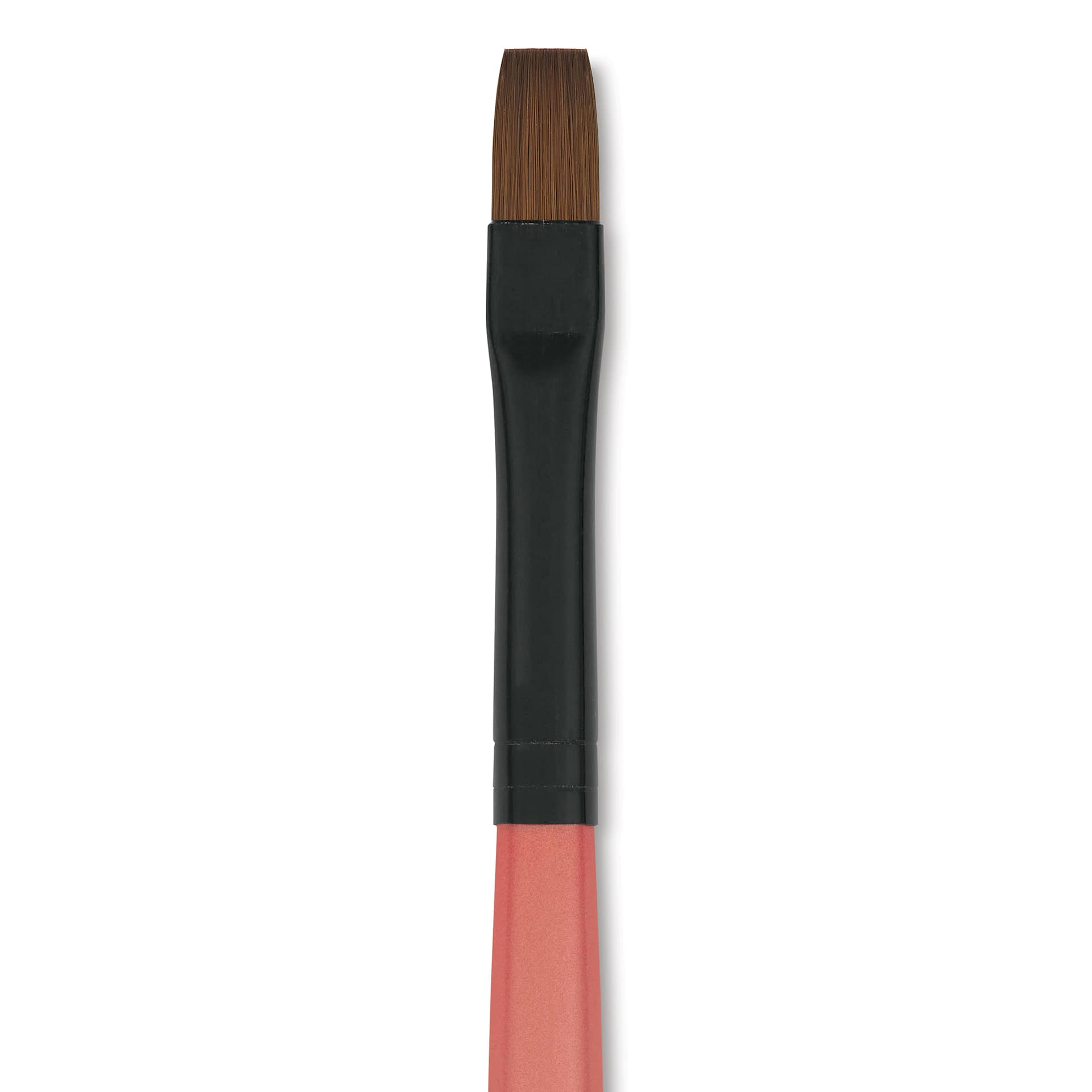 Dynasty Water Lily Watercolor Brush - Short Handle, Bright, Size 8, close-up