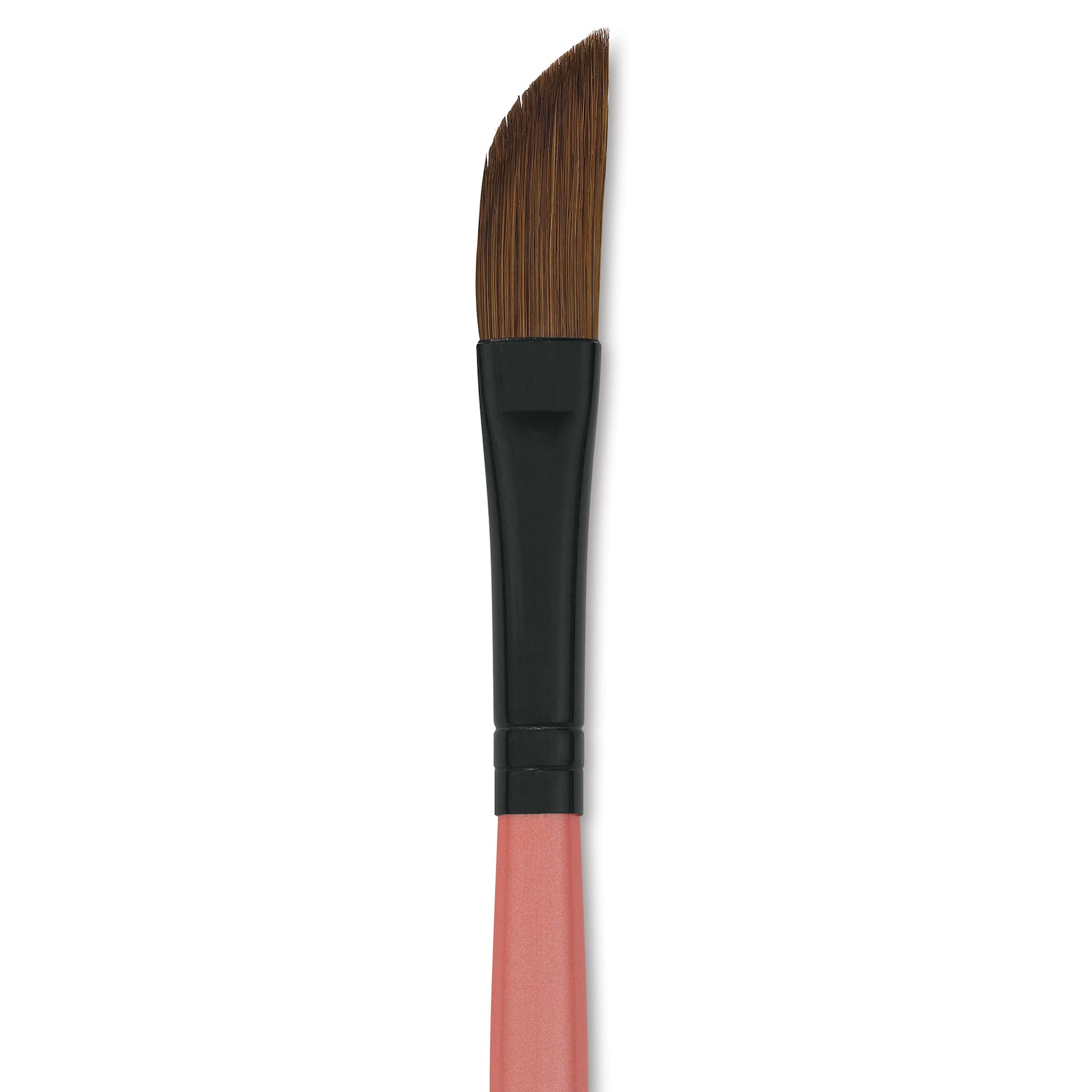 Dynasty Water Lily Watercolor Brush - Short Handle, Dagger, Size 3/8", close-up