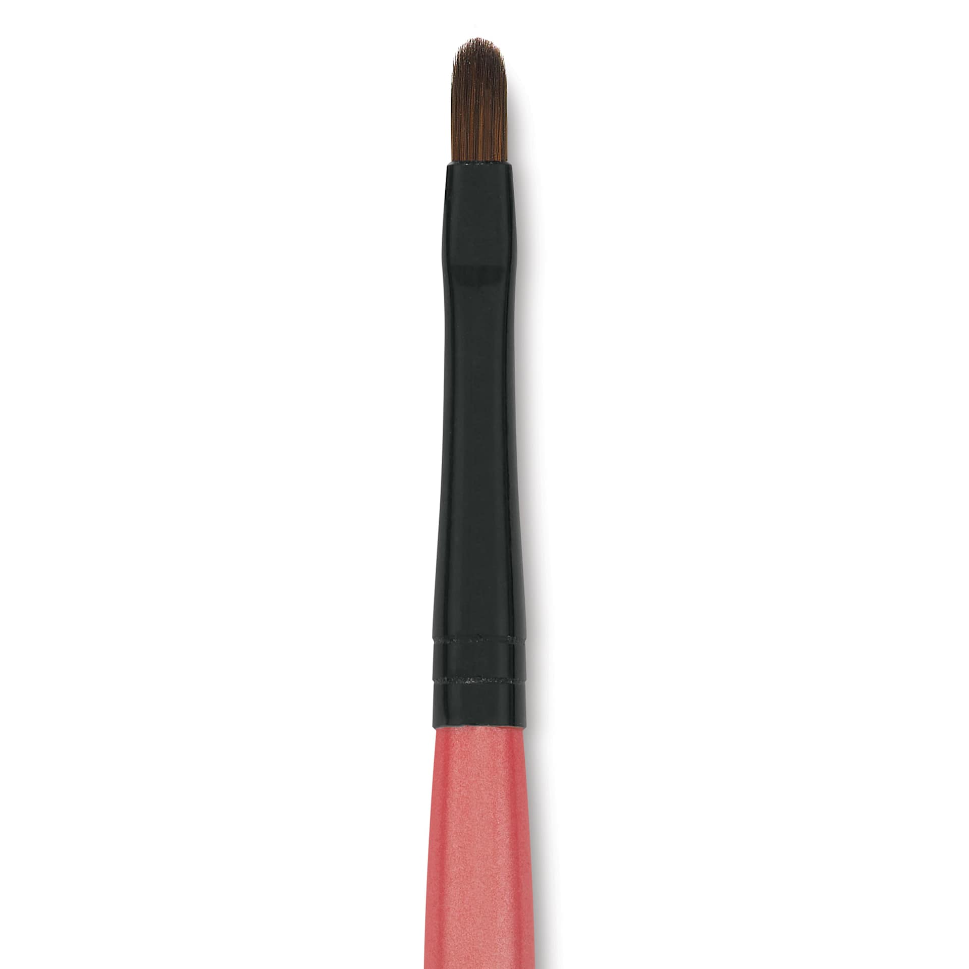 Dynasty Water Lily Watercolor Brush - Short Handle, Filbert, Size 2, close-up