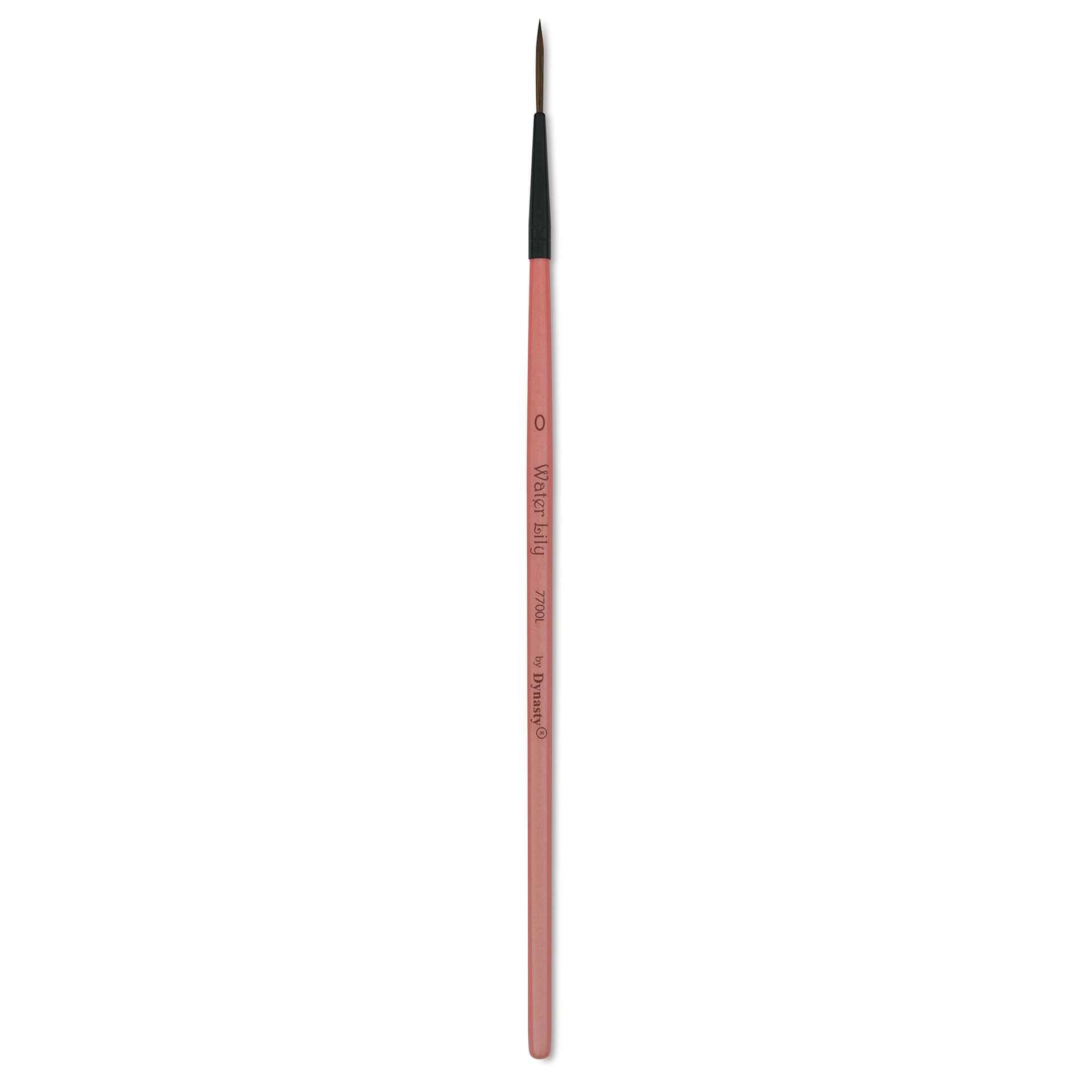 Dynasty Water Lily Watercolor Brush - Short Handle, Liner, Size 0