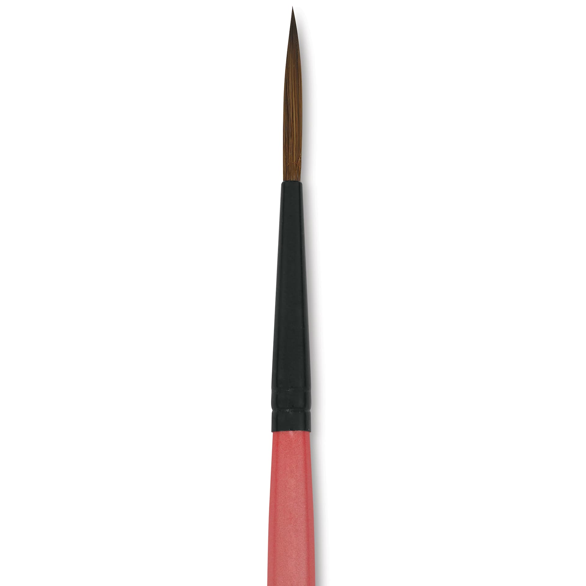 Dynasty Water Lily Watercolor Brush - Short Handle, Liner, Size 3, close-up