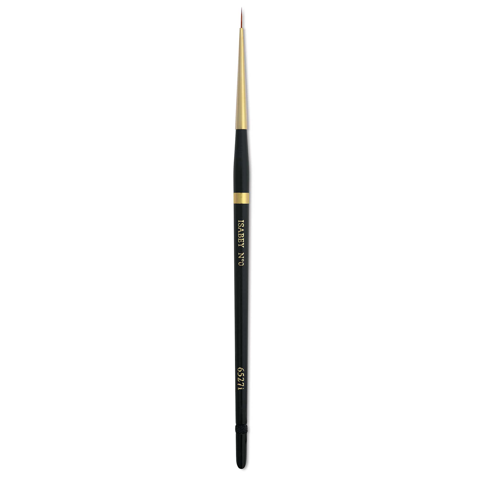 Isabey Isagold Synthetic Brush - Round, Short Handle, Size 0