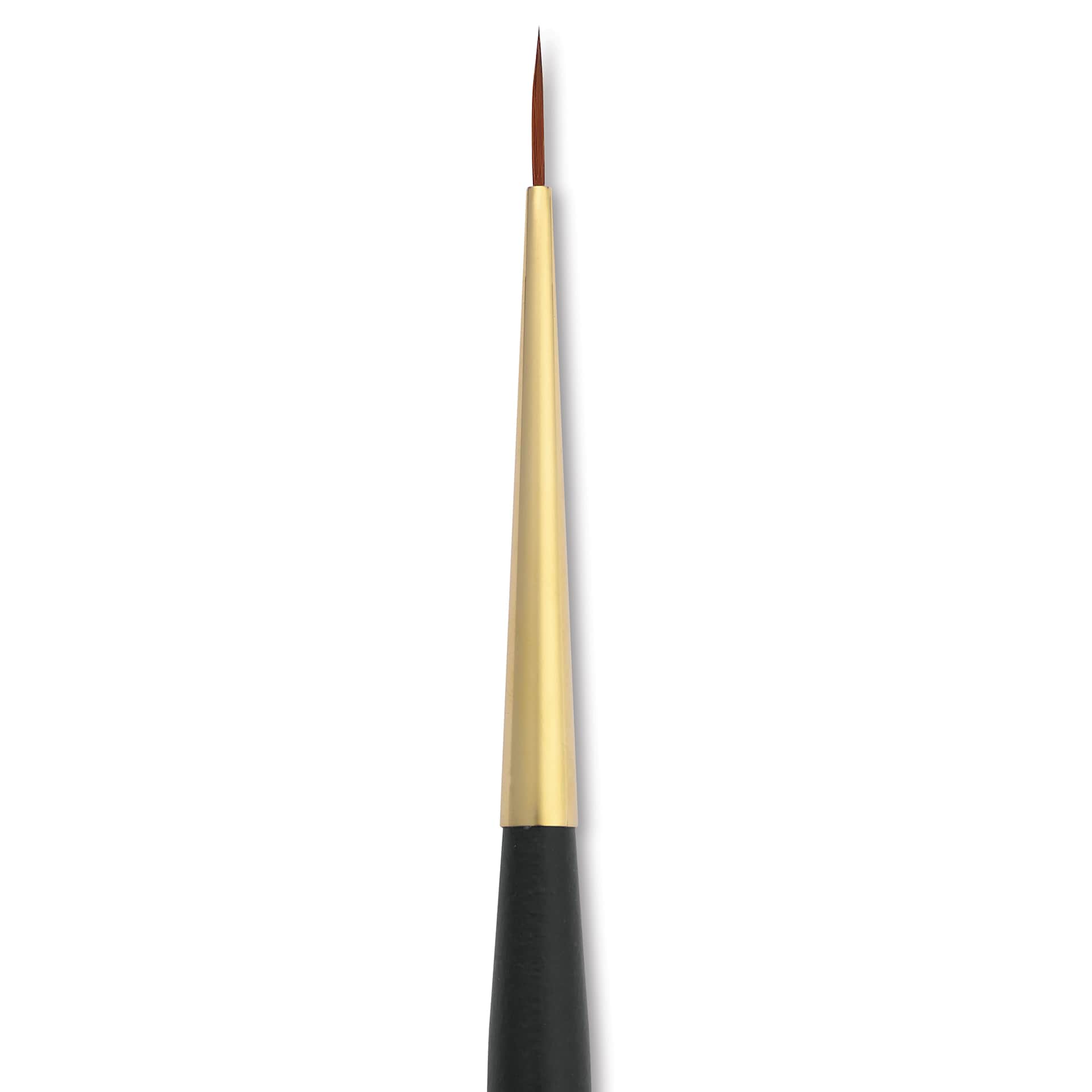 Isabey Isagold Synthetic Brush - Round, Short Handle, Size 1, close-up