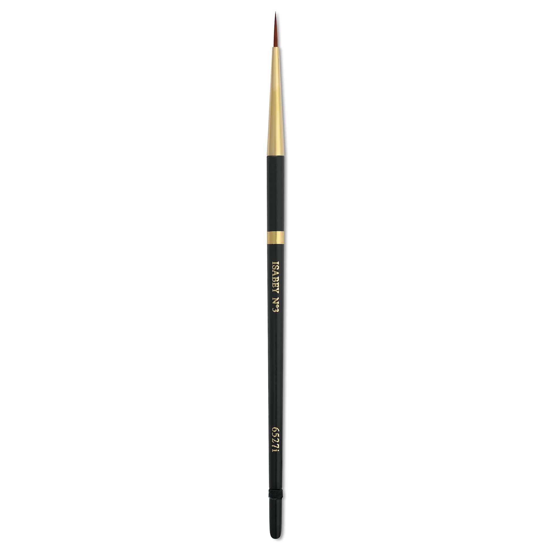 Isabey Isagold Synthetic Brush - Round, Short Handle, Size 3