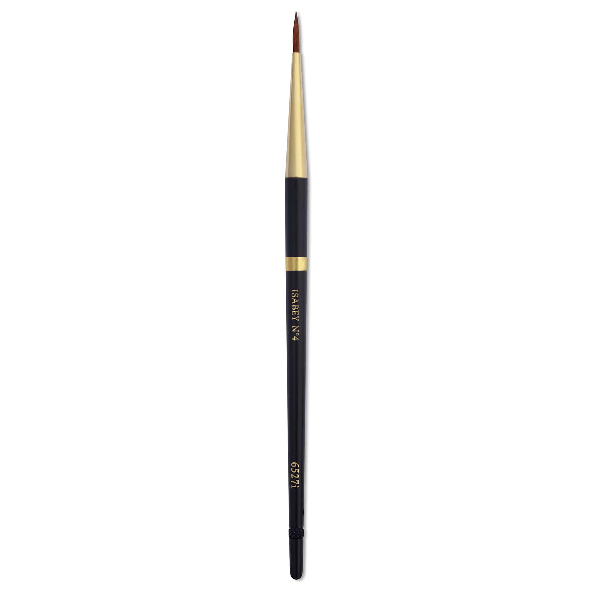 Isabey Isagold Synthetic Brush - Round, Short Handle, Size 4