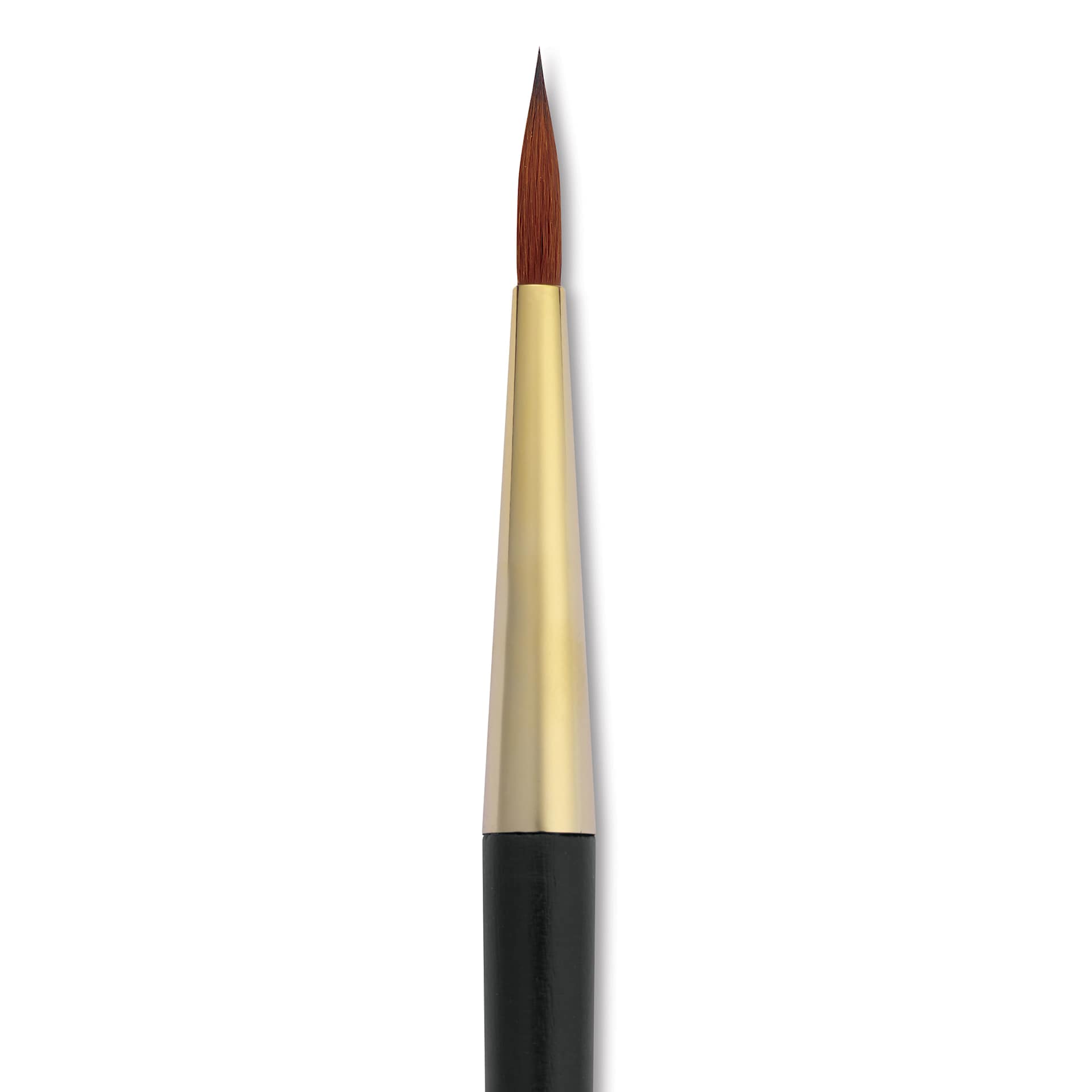 Isabey Isagold Synthetic Brush - Round, Short Handle, Size 5, close-up