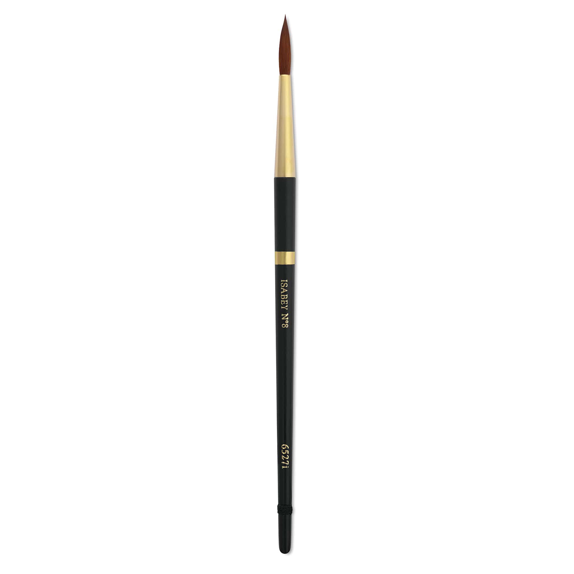 Isabey Isagold Synthetic Brush - Round, Short Handle, Size 8