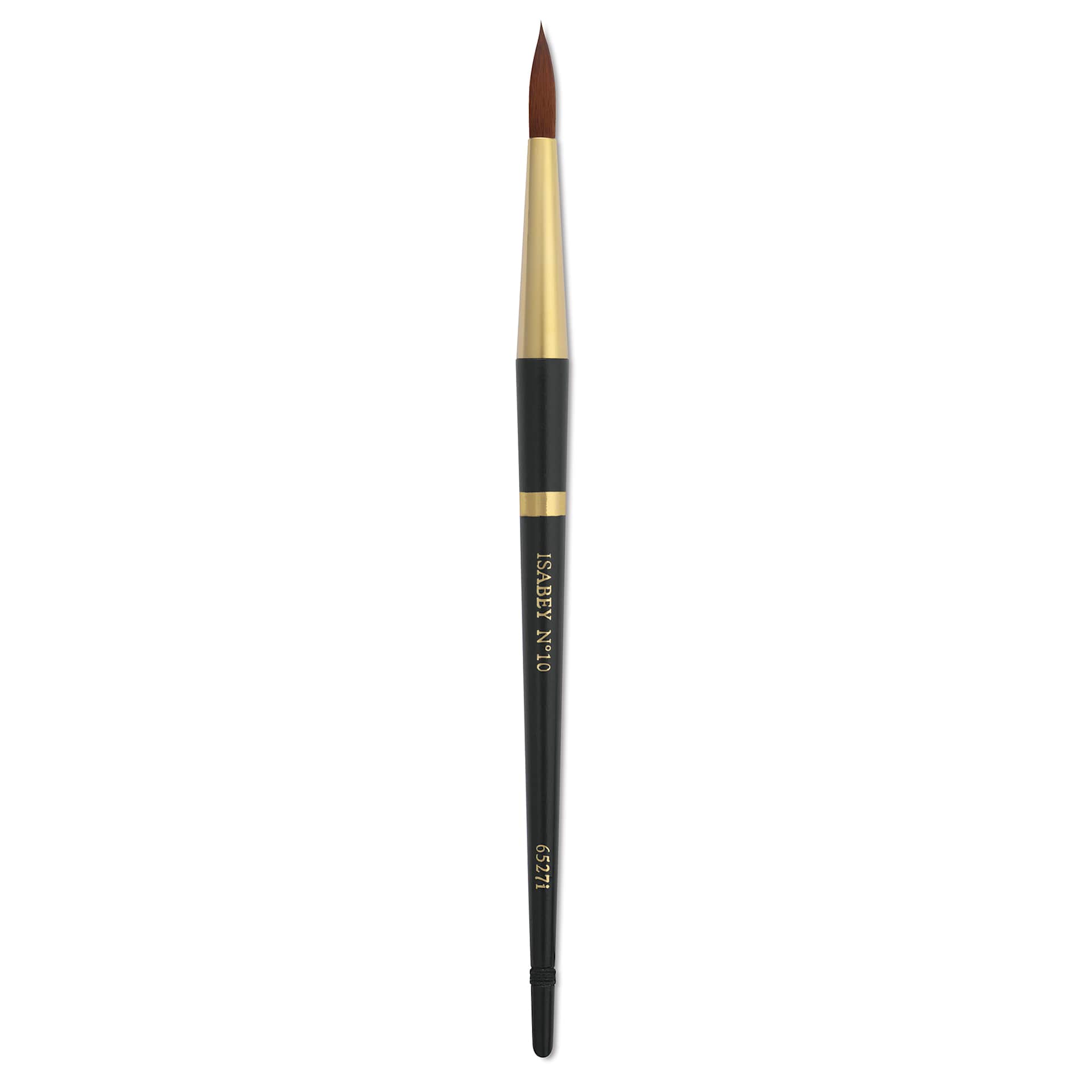 Isabey Isagold Synthetic Brush - Round, Short Handle, Size 10