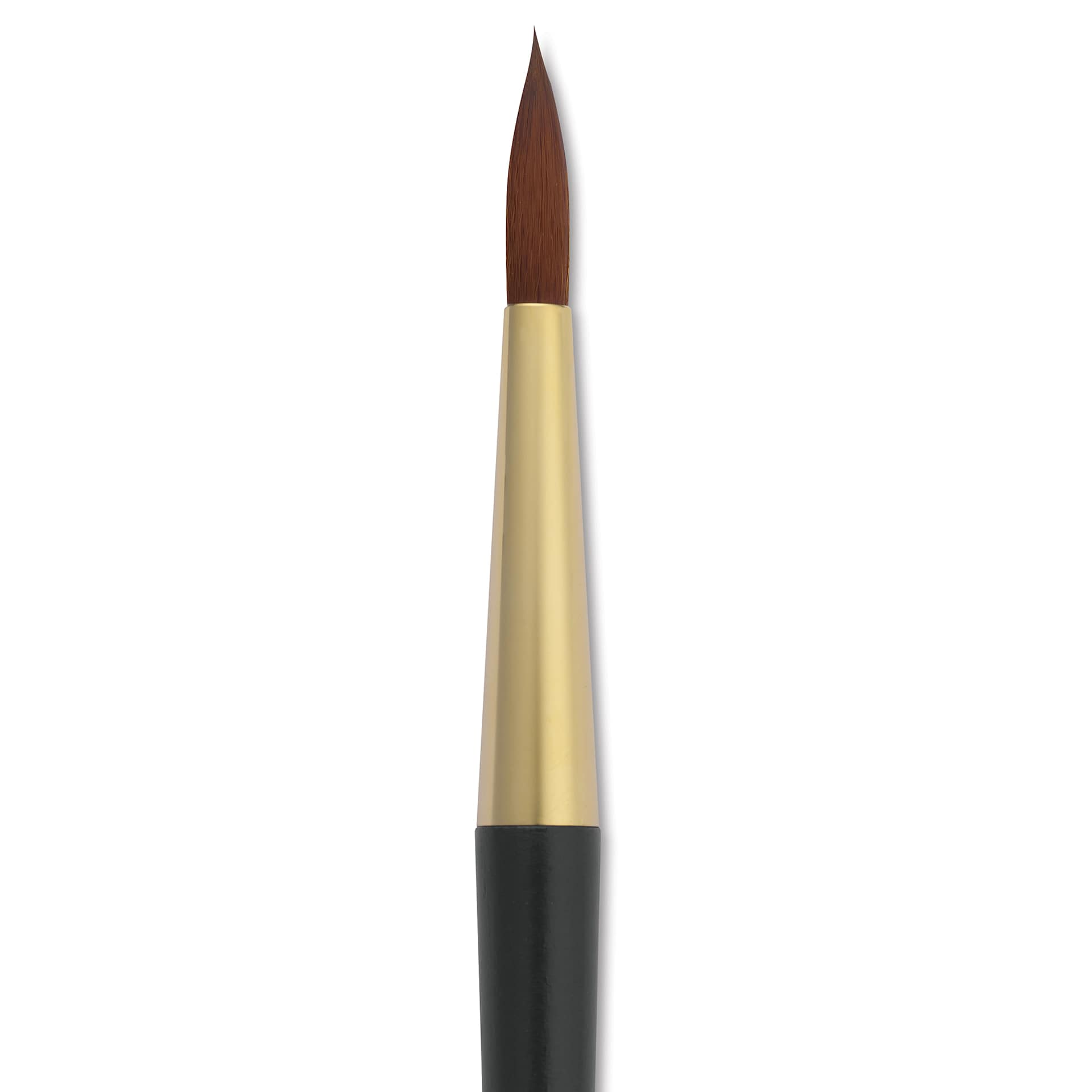 Isabey Isagold Synthetic Brush - Round, Short Handle, Size 10, close-up