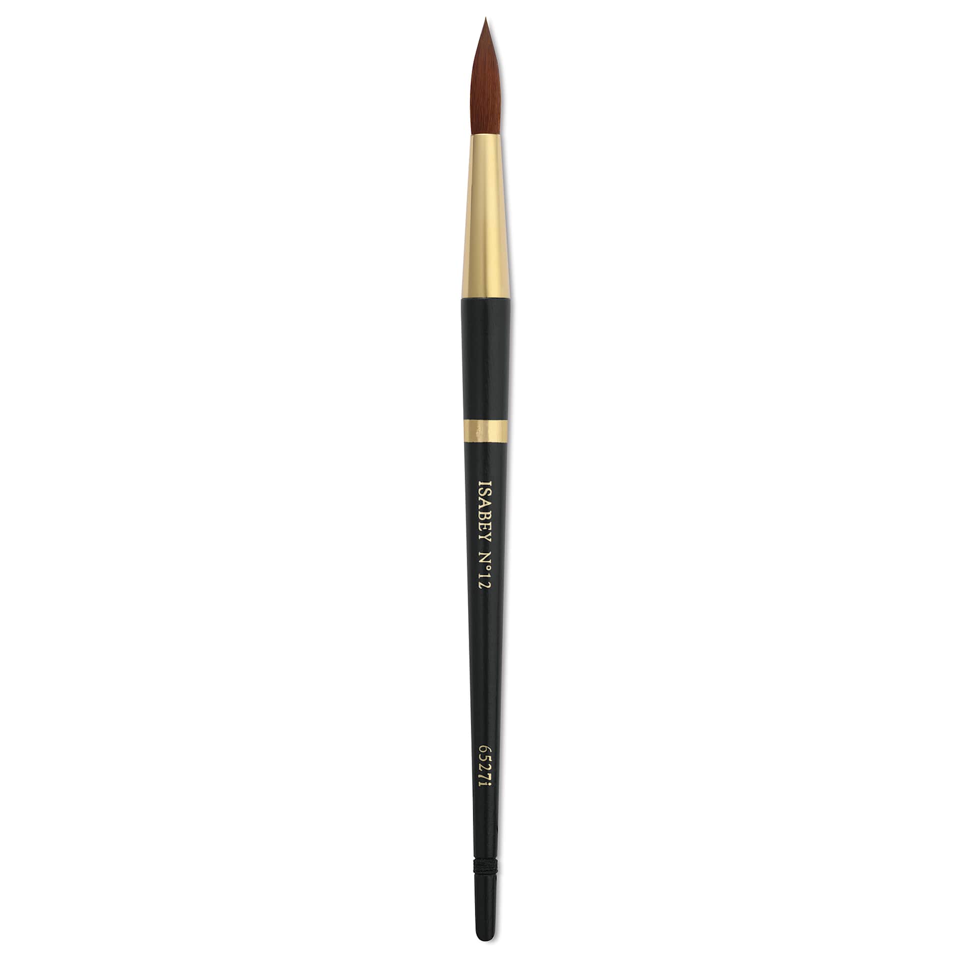 Isabey Isagold Synthetic Brush - Round, Short Handle, Size 12