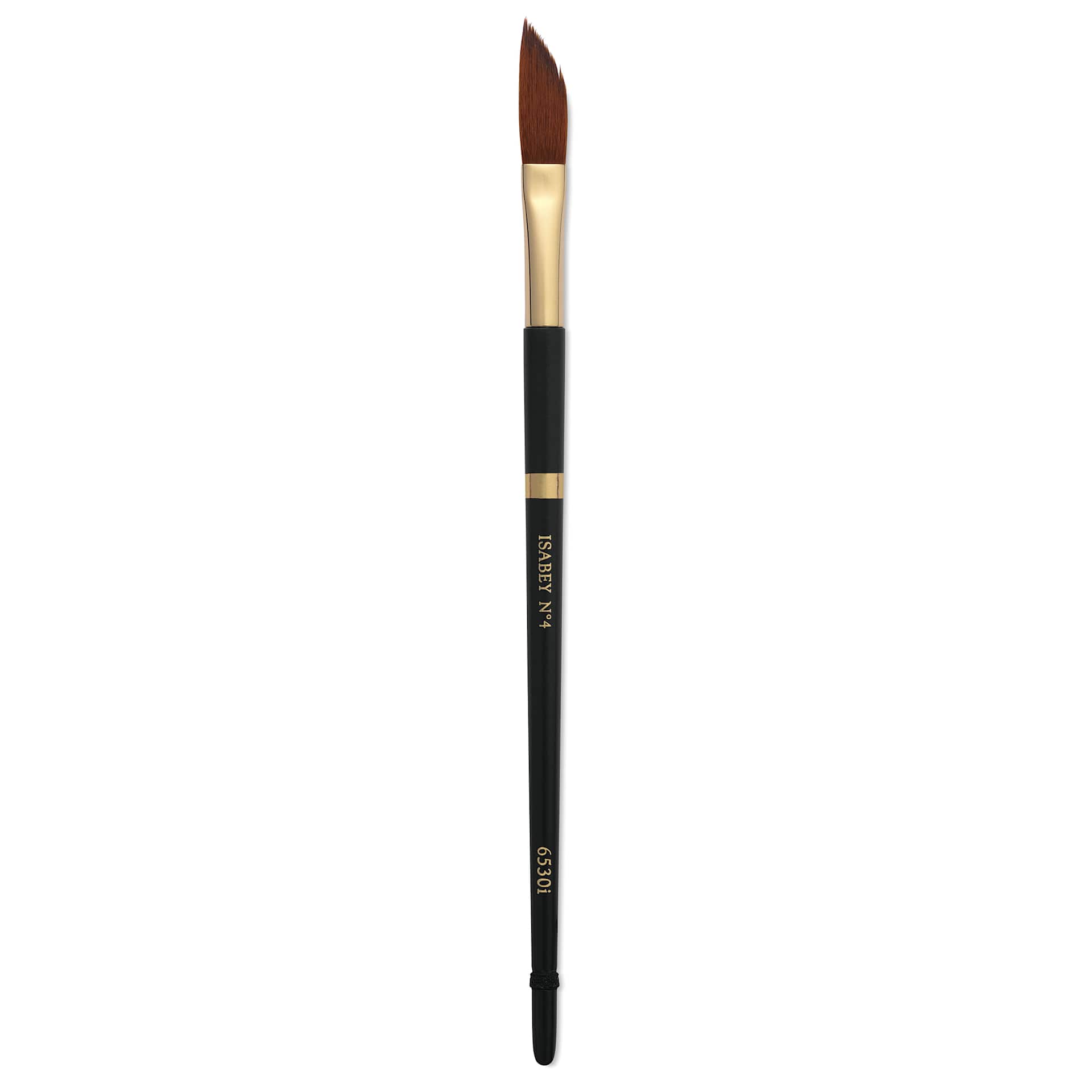Isabey Isagold Synthetic Brush - Dagger, Short Handle, Size 4