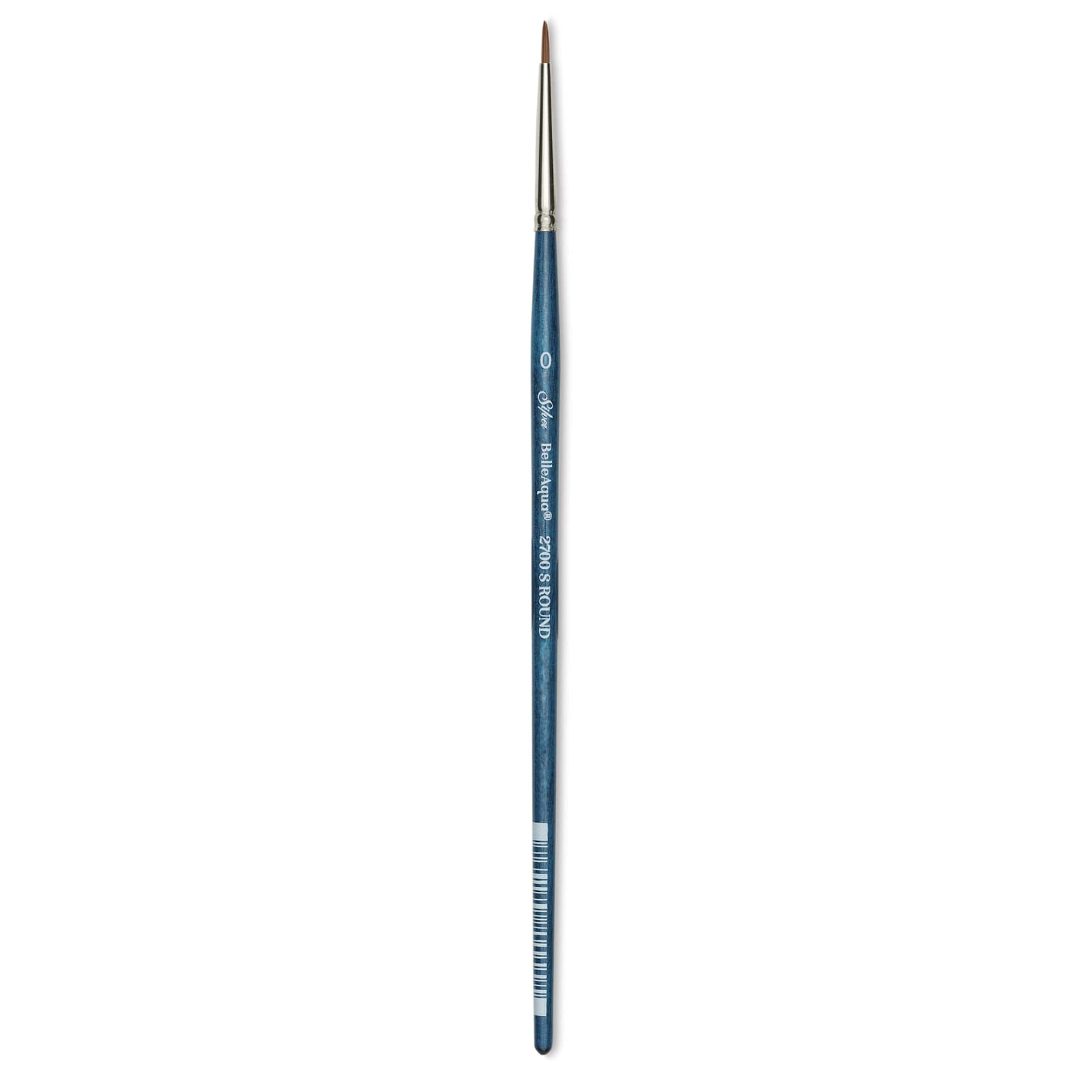 Silver Brush BelleAqua Brush - Round, Short Handle, Size 0
