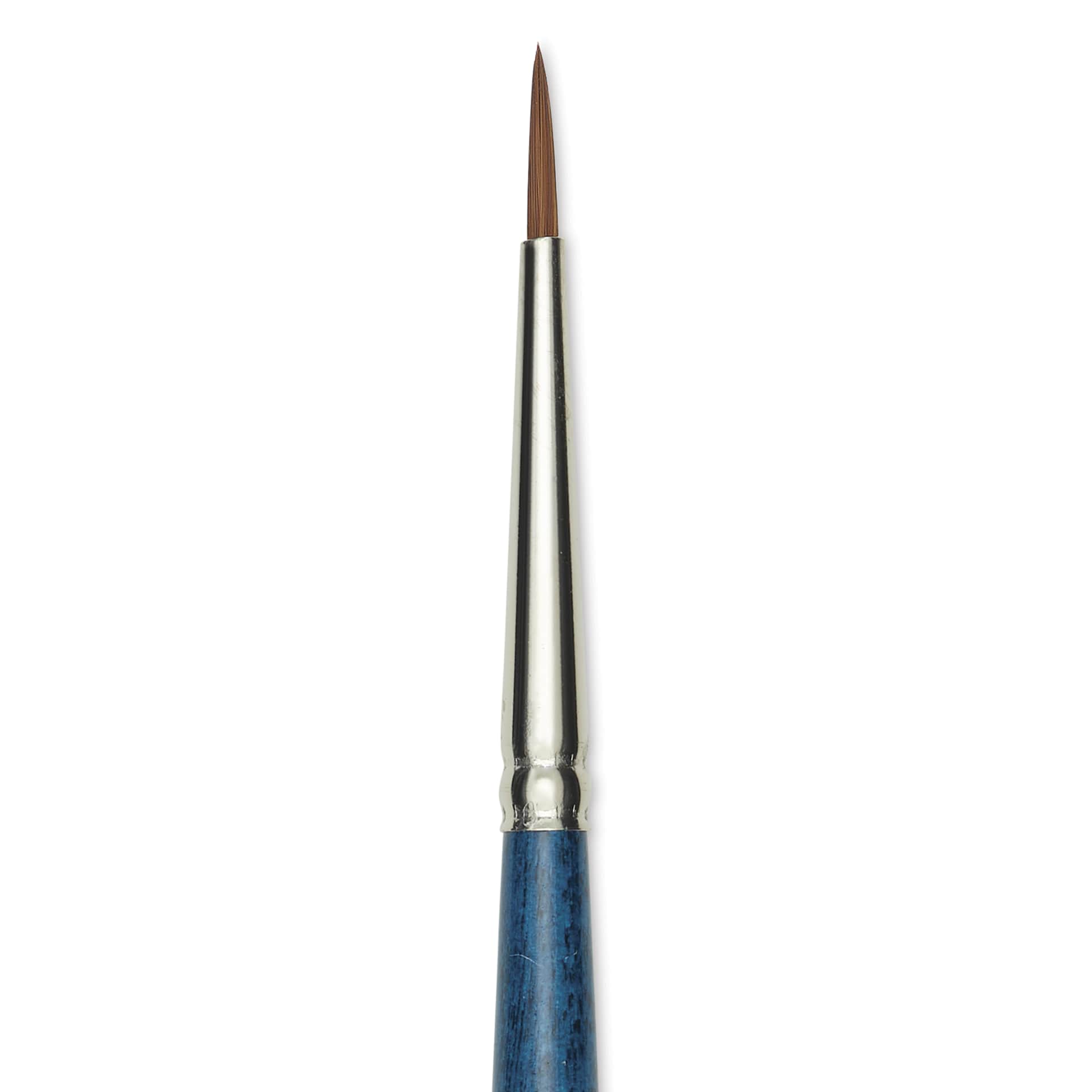Silver Brush BelleAqua Brush - Round, Short Handle, Size 2, close-up