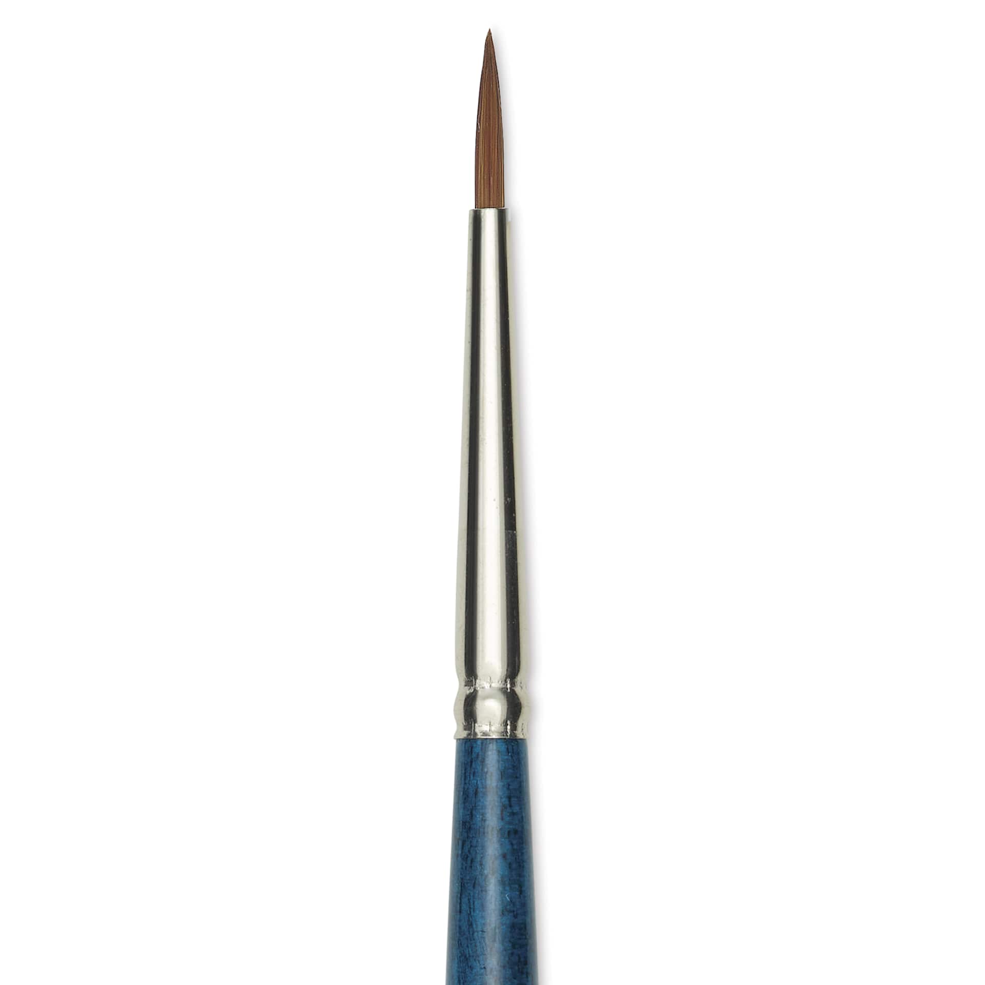 Silver Brush BelleAqua Brush - Round, Short Handle, Size 4, close-up