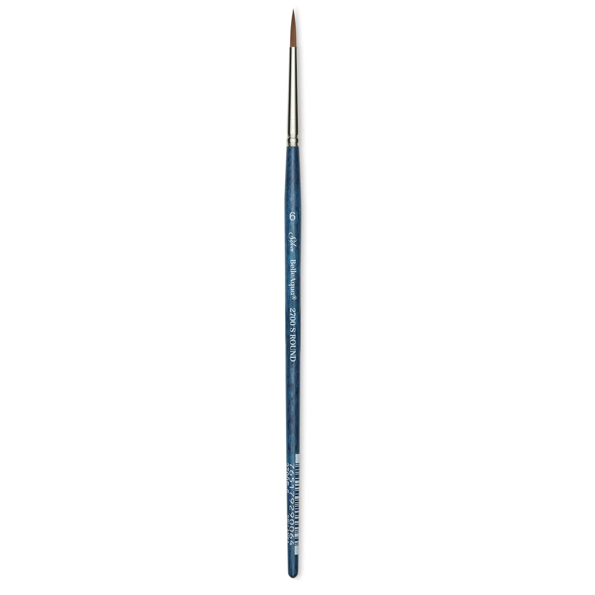 Silver Brush BelleAqua Brush - Round, Short Handle, Size 6