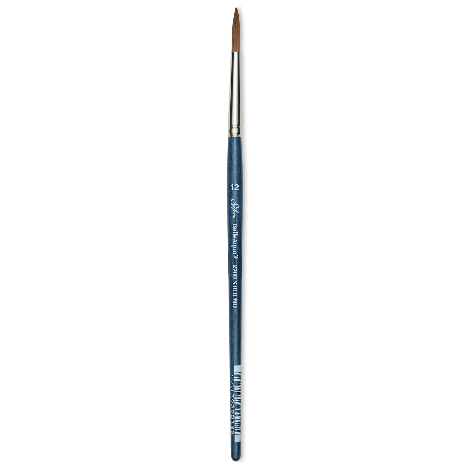 Silver Brush BelleAqua Brush - Round, Short Handle, Size 12