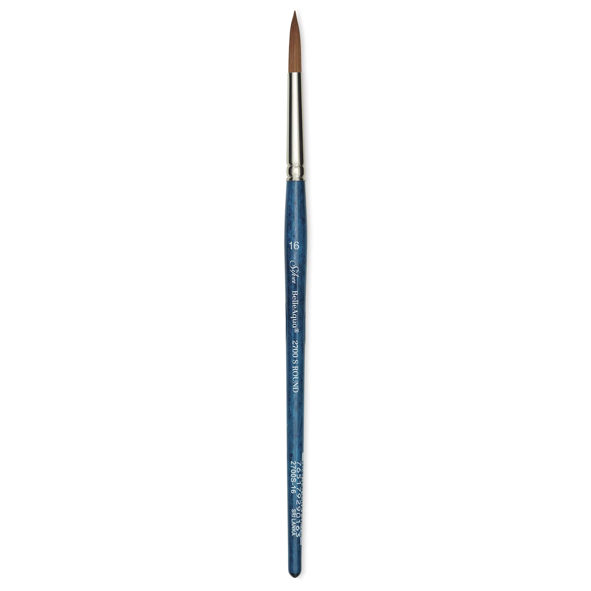 Silver Brush BelleAqua Brush - Round, Short Handle, Size 16